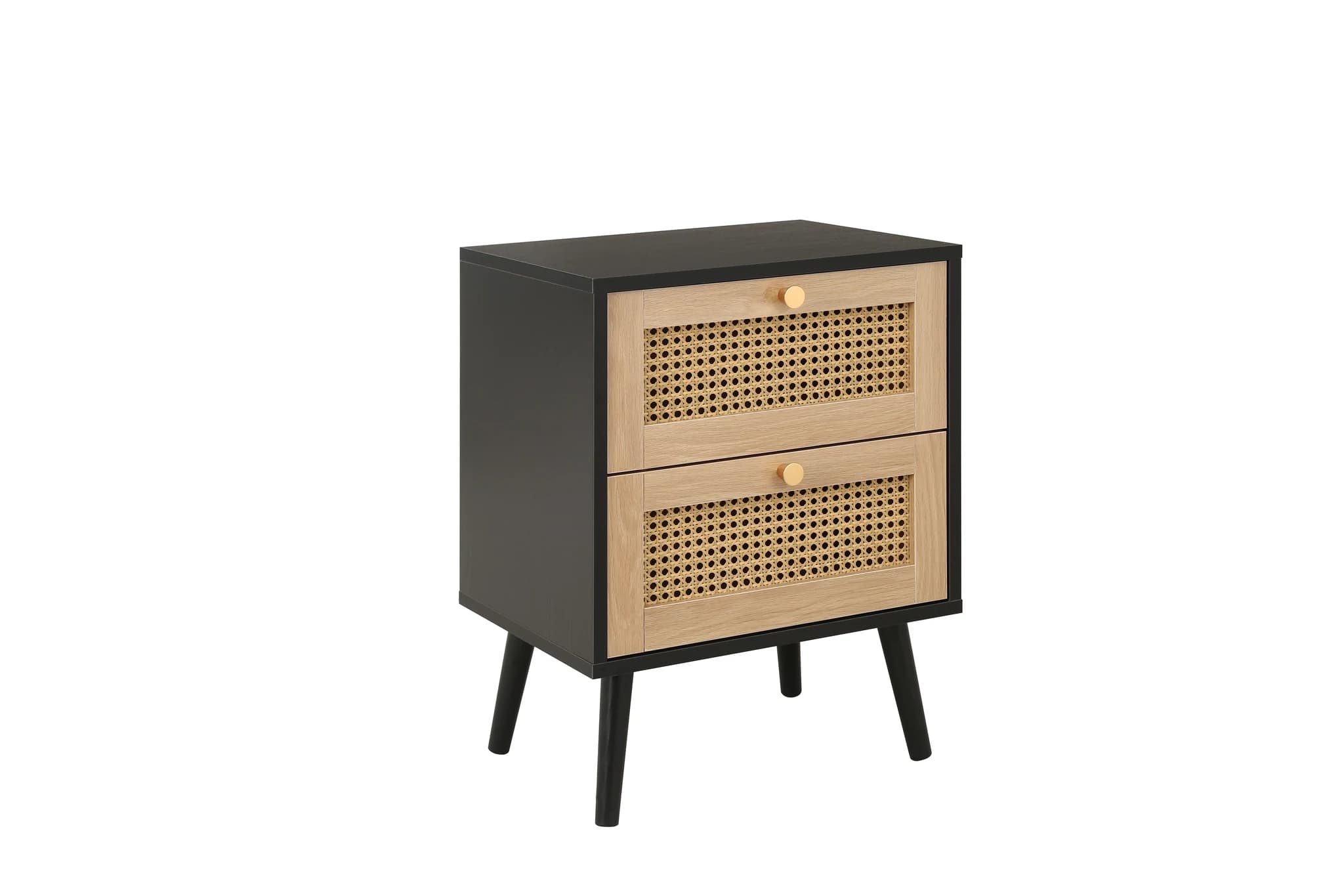 Croxley 2 Drawer Rattan Bedside - Bedside tables, photo 3 of 10
