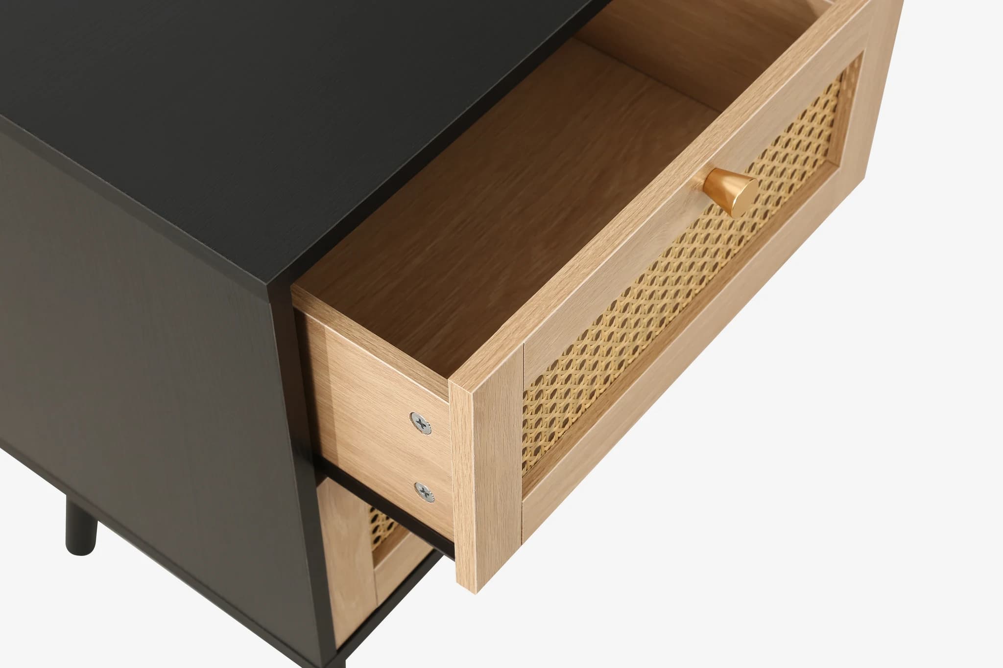 Croxley 2 Drawer Rattan Bedside - Bedside tables, photo 10 of 10