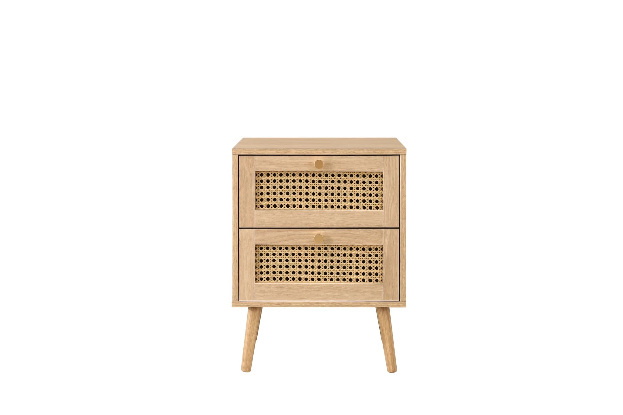 Croxley 2 Drawer Rattan Bedside - Bedside tables, photo 5 of 10