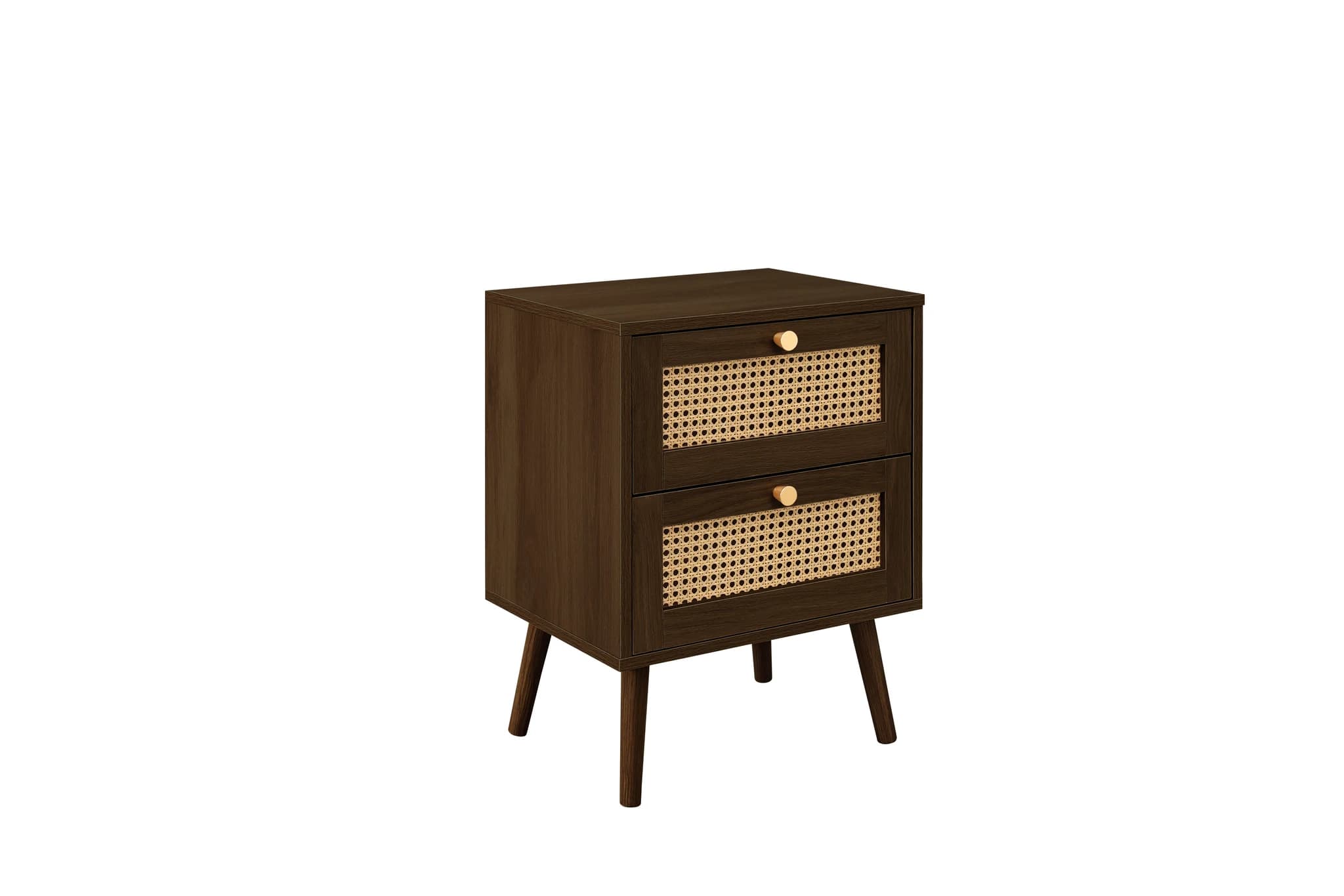 Croxley 2 Drawer Rattan Bedside - Bedside tables, photo 3 of 10