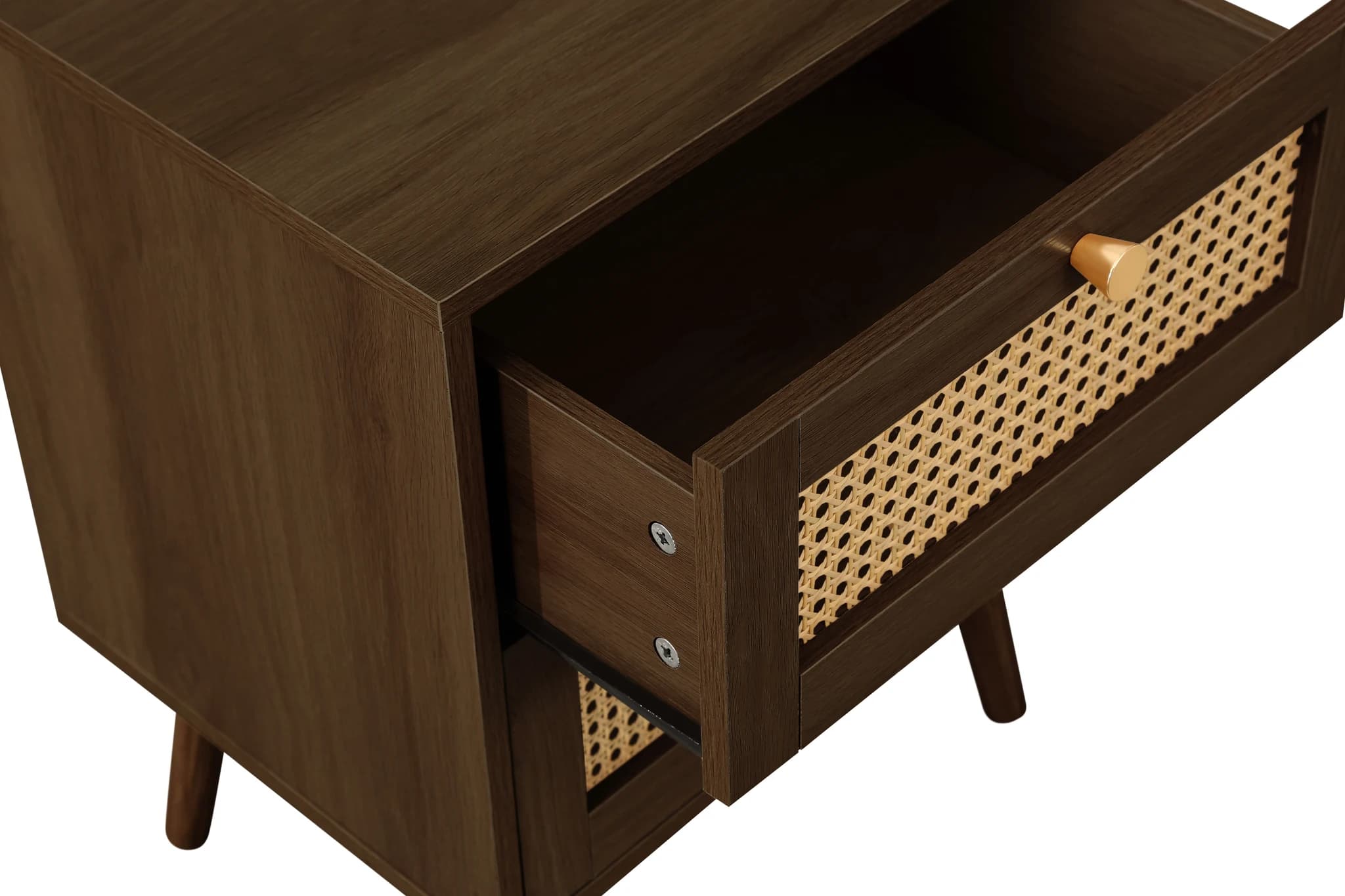Croxley 2 Drawer Rattan Bedside - Bedside tables, photo 7 of 10
