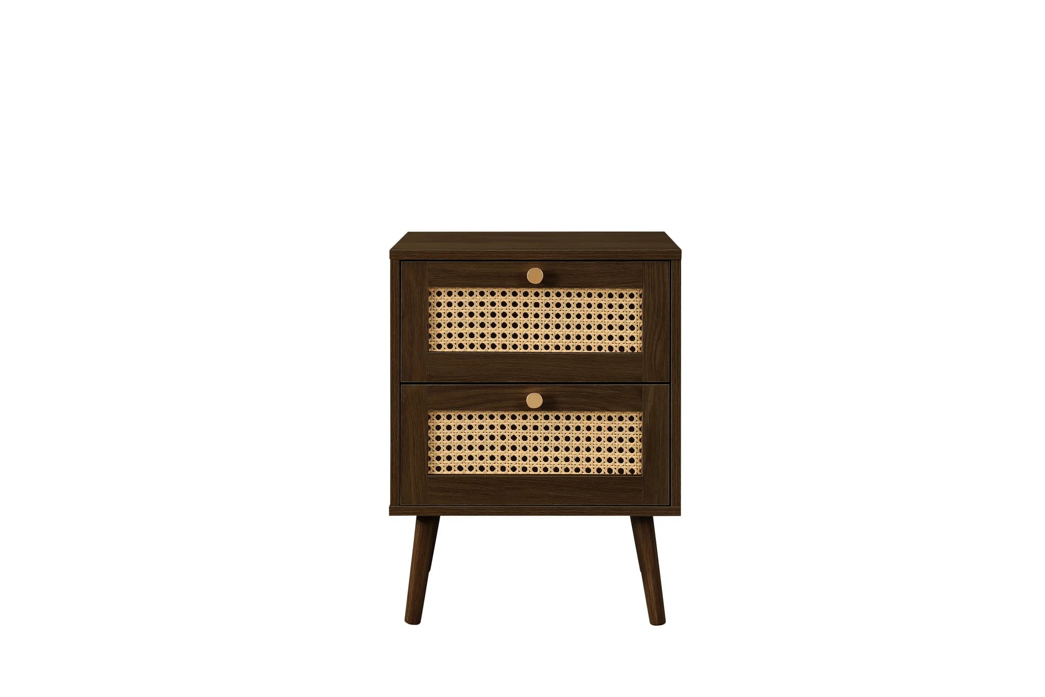 Croxley 2 Drawer Rattan Bedside - Bedside tables, photo 4 of 10