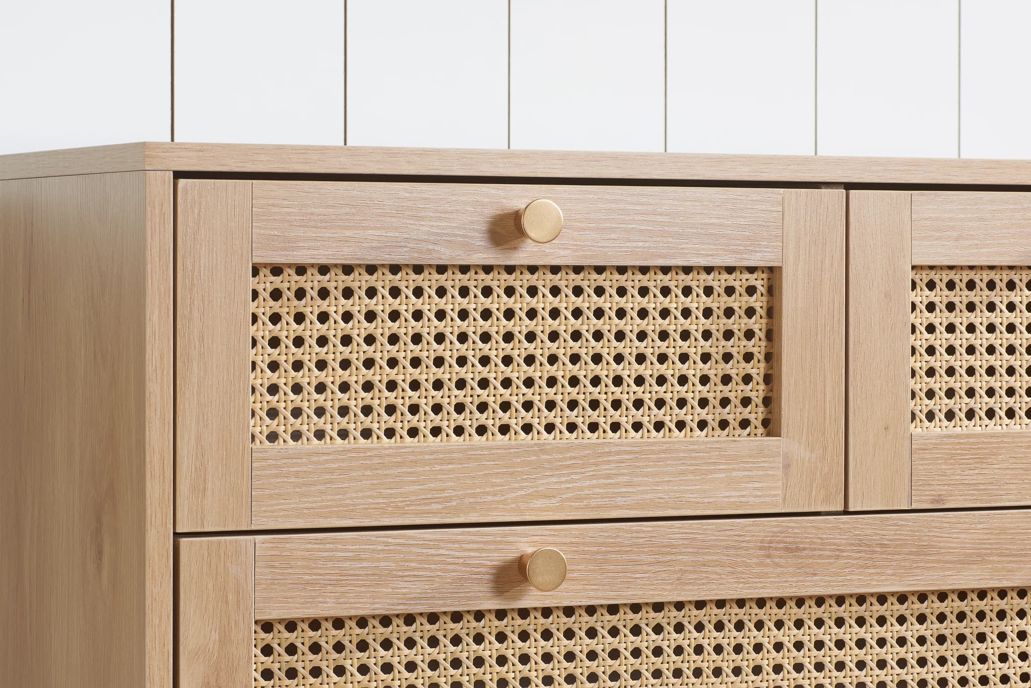 Croxley 5 Drawer Rattan Chest - Chests of drawers, photo 9 of 10