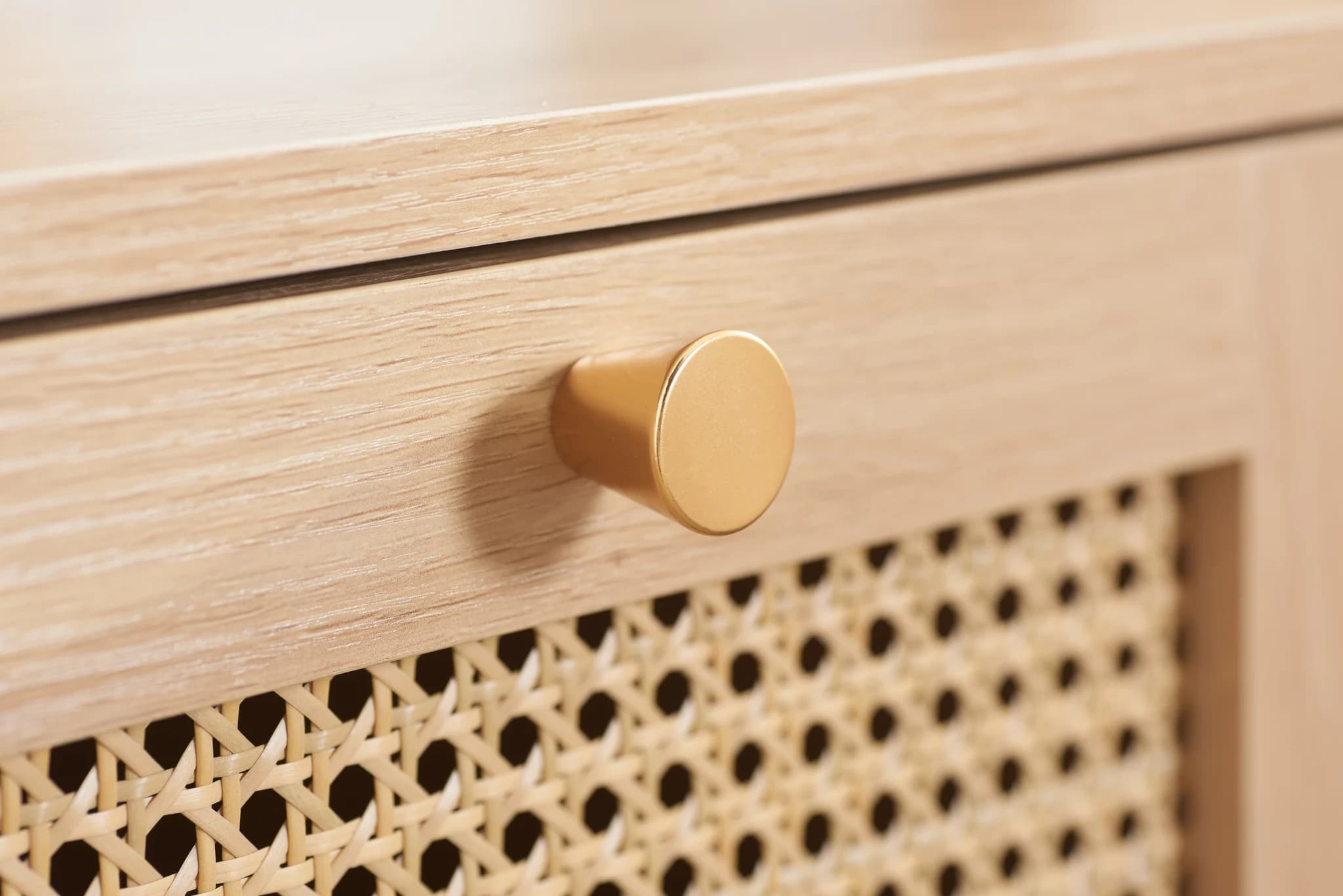 Croxley 5 Drawer Rattan Chest - Chests of drawers, photo 2 of 10