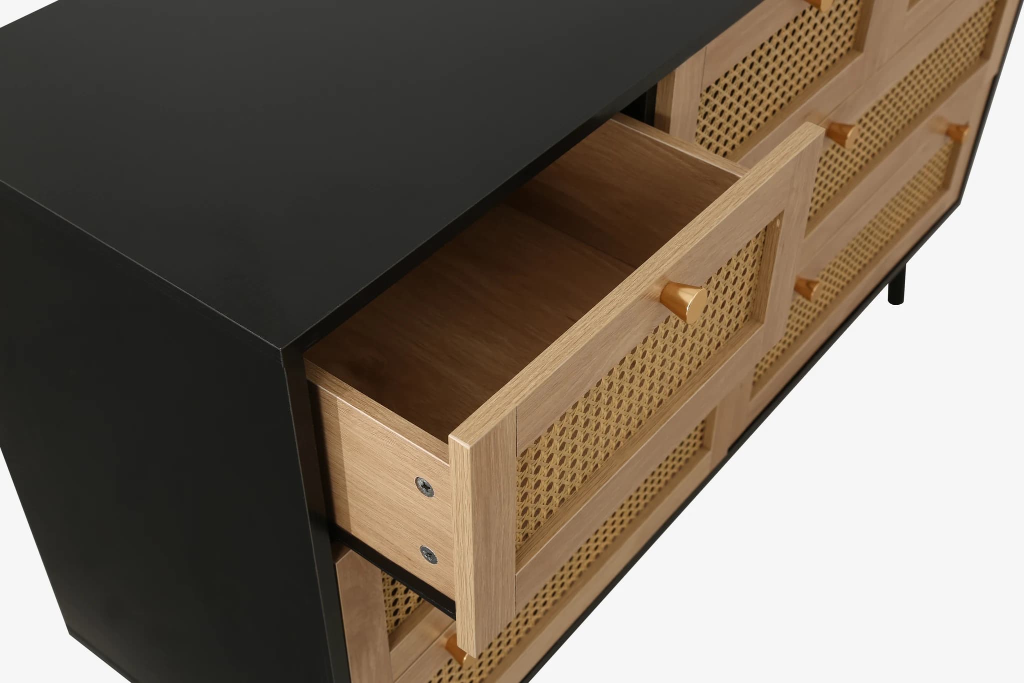 Croxley 7 Drawer Rattan Chest - Chests of drawers, photo 9 of 10