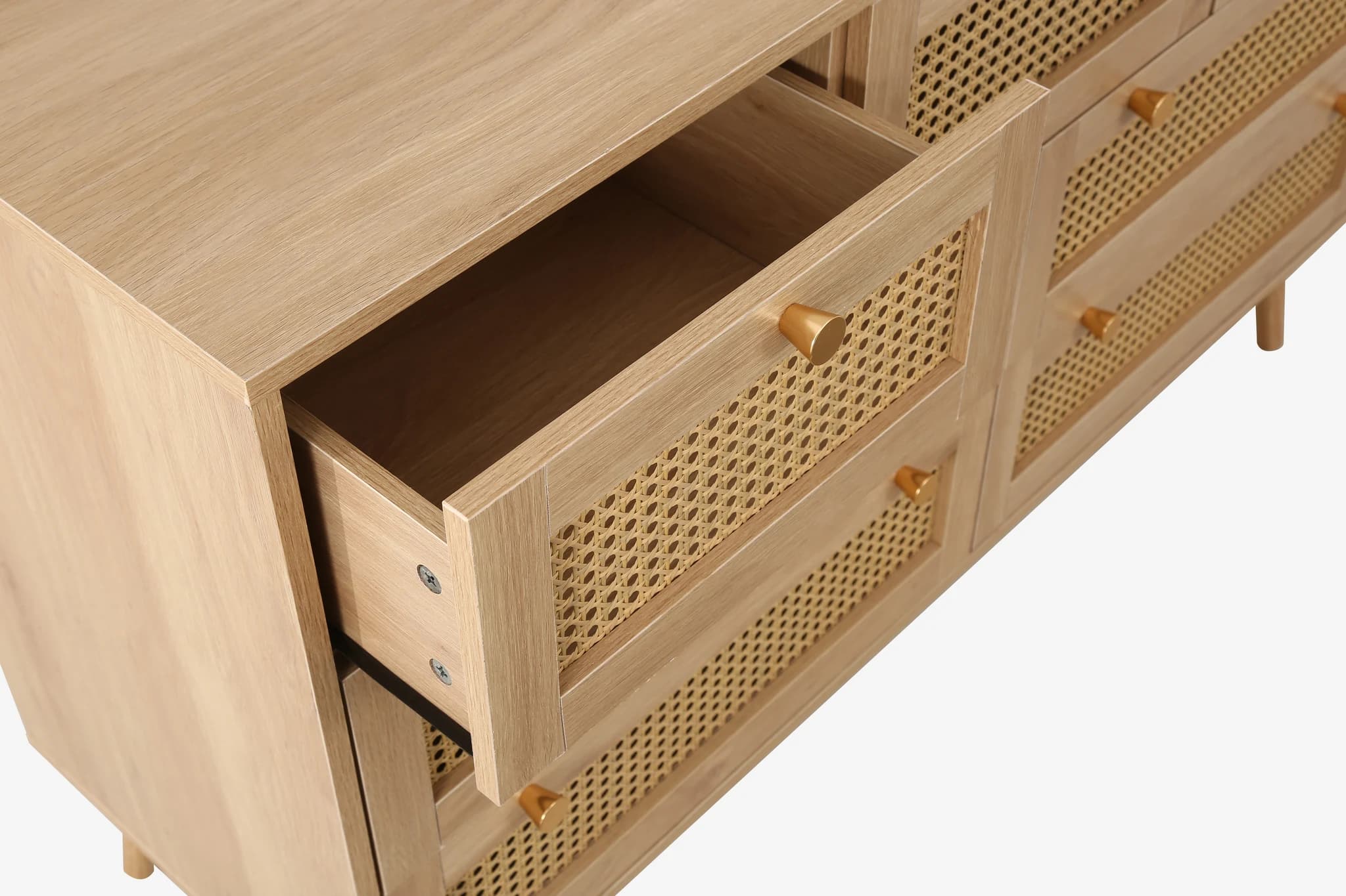 Croxley 7 Drawer Rattan Chest - Chests of drawers, photo 9 of 10