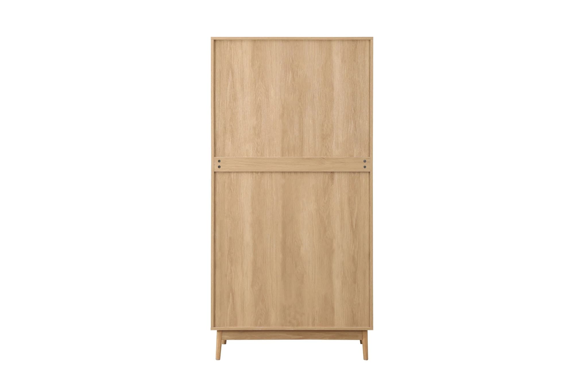 Croxley 2 Door 1 Drawer Rattan Wardrobe - Wardrobes, photo 7 of 10