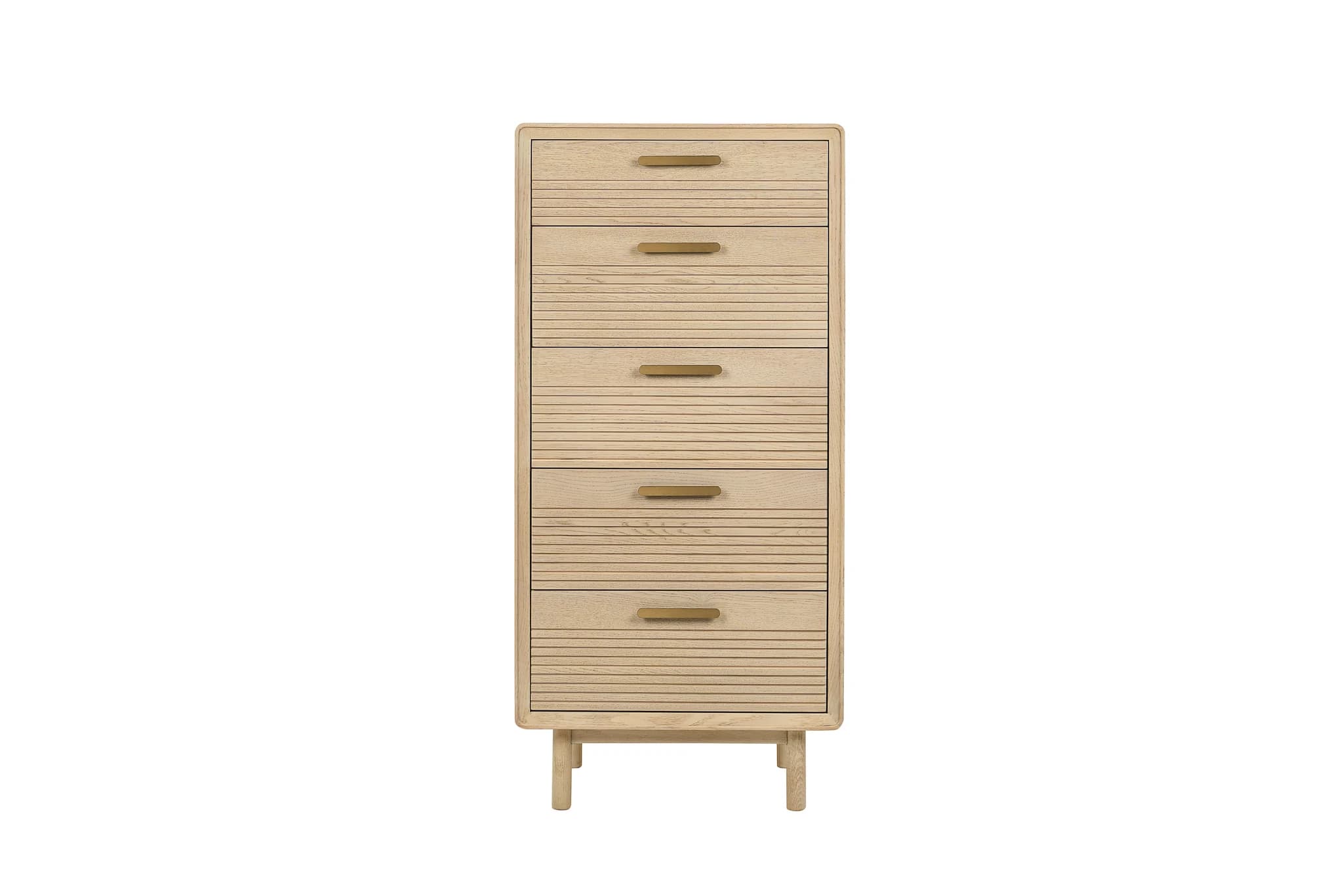Harper 5 Drawer Tall Boy - Furniture, photo 2 of 2