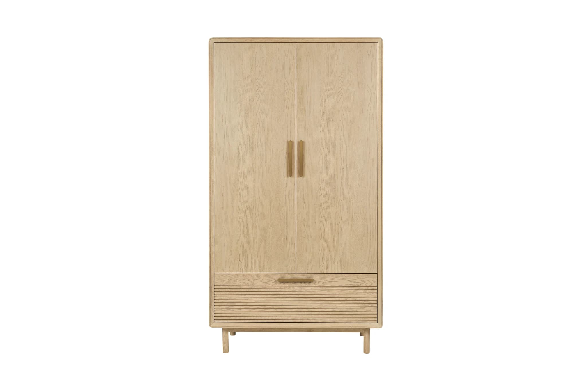 Harper 2 Door 1 Drawer Wardrobe - Wardrobes, photo 2 of 3