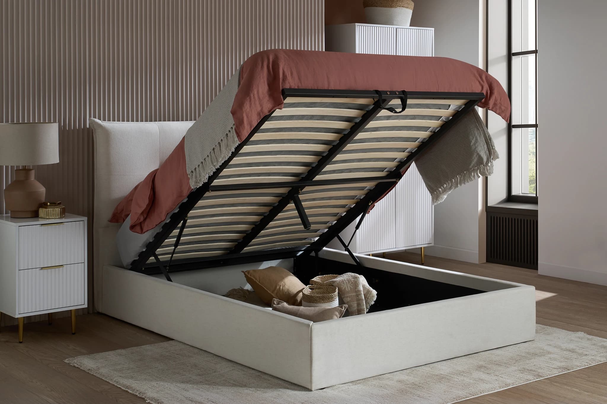 Haven King Bed White - Beds & bed frames, photo 2 of 10
