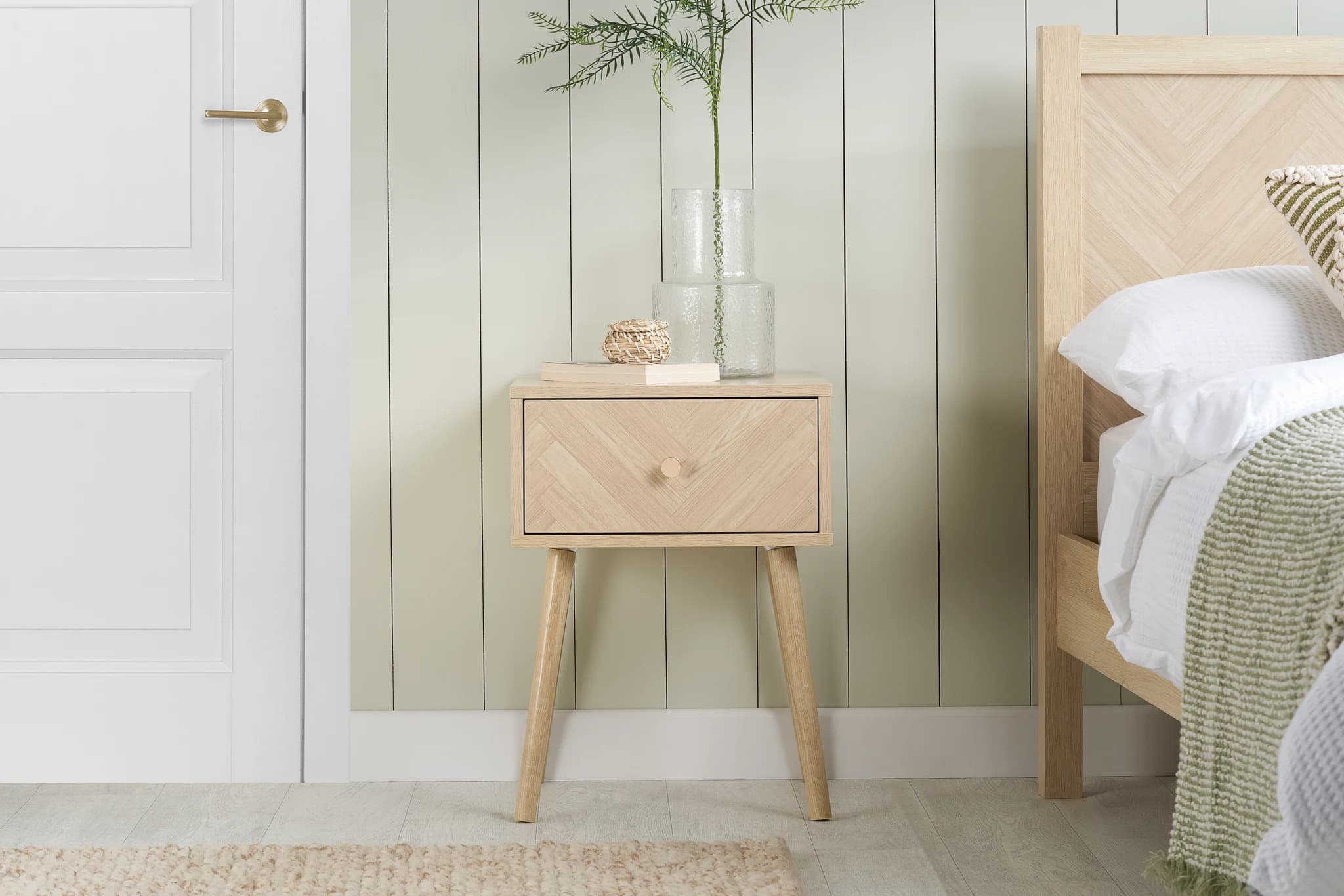 Herringford 1 Drawer Bedside - Bedside tables, photo 2 of 10