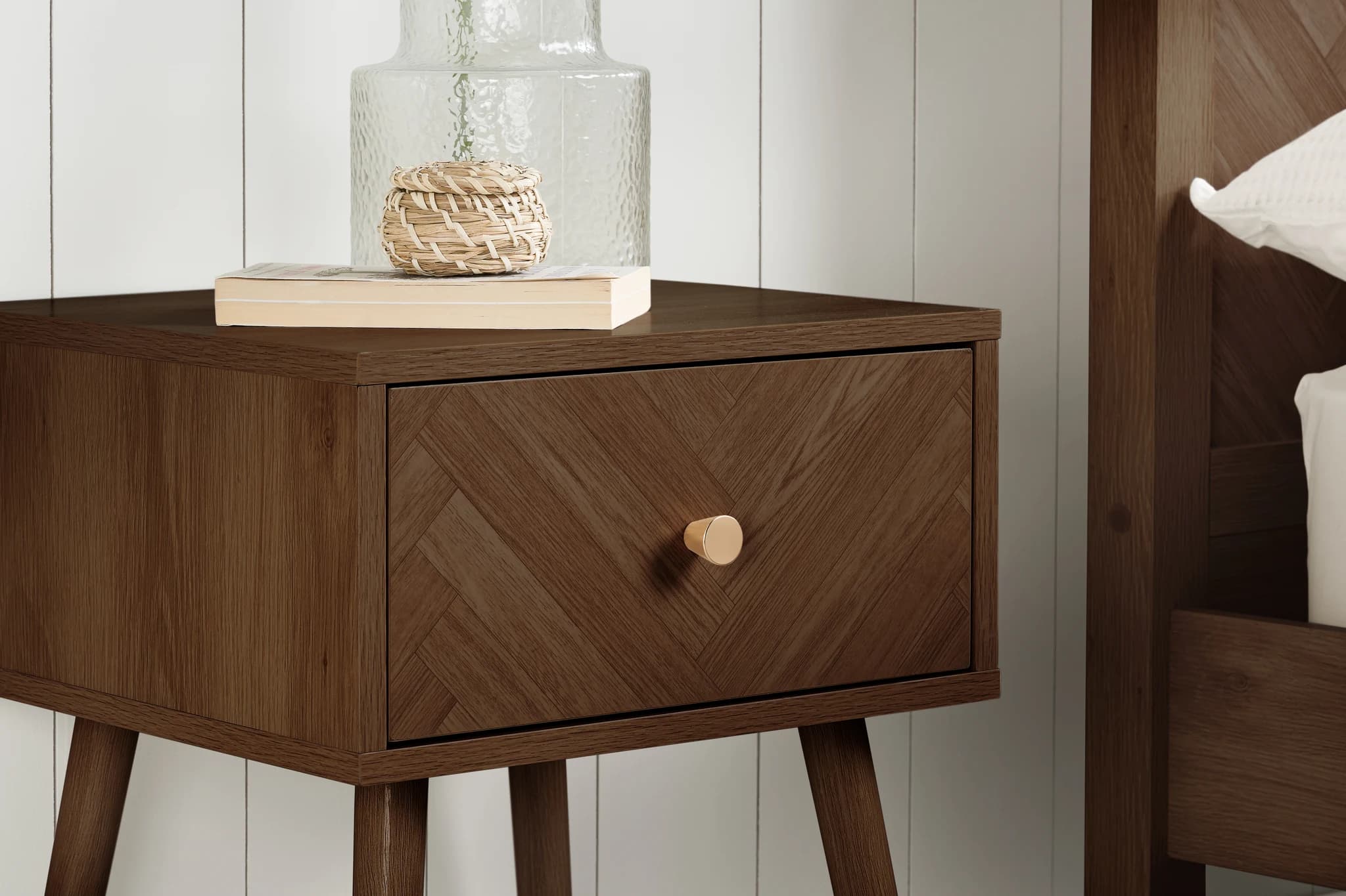 Herringford 1 Drawer Bedside - Bedside tables, photo 8 of 10