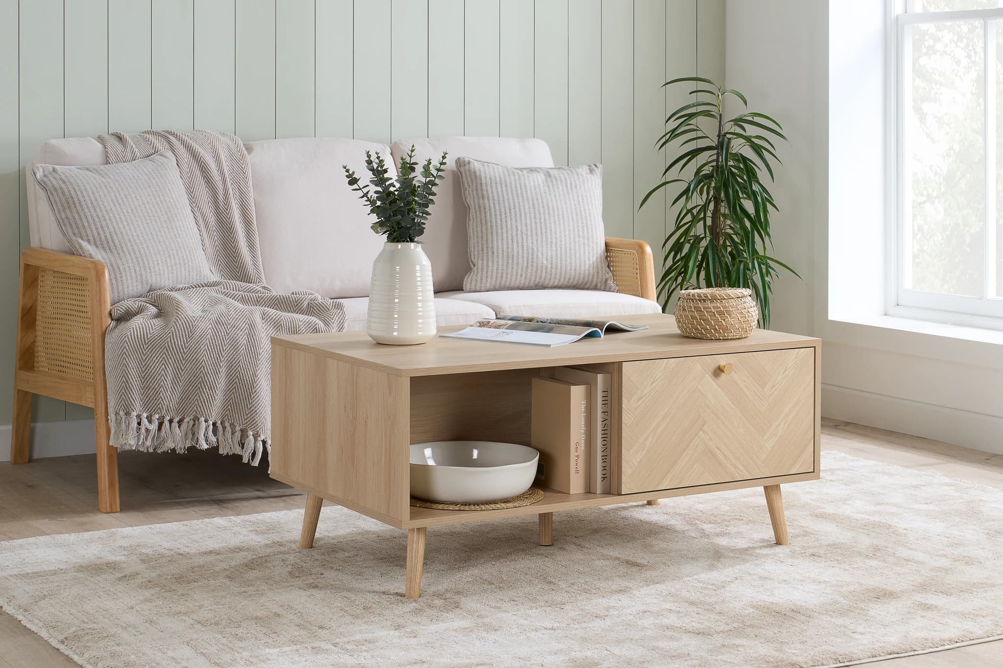 Herringford 1 Drawer Coffee Table - Coffee tables, photo 2 of 10