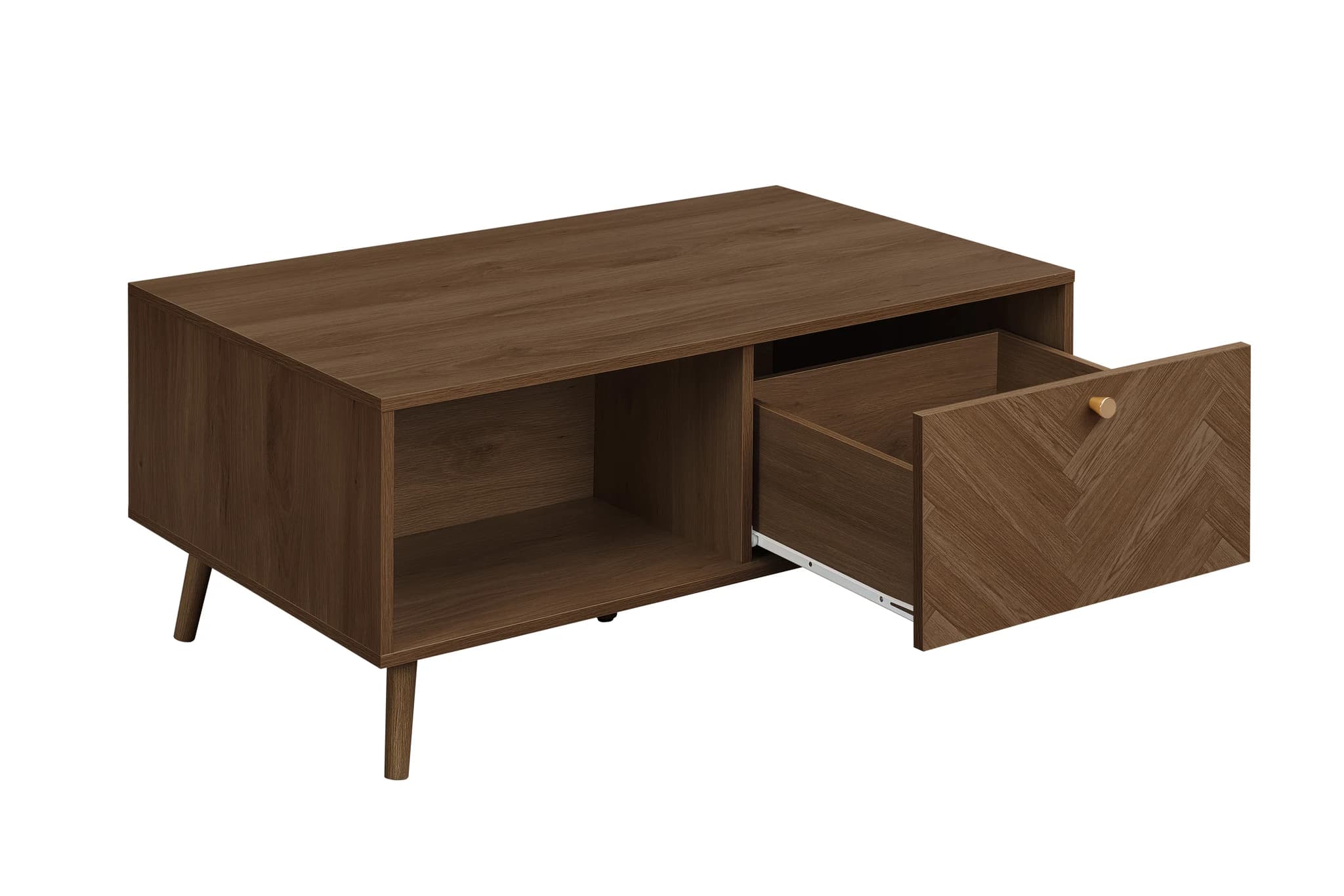 Herringford 1 Drawer Coffee Table - Coffee tables, photo 4 of 10