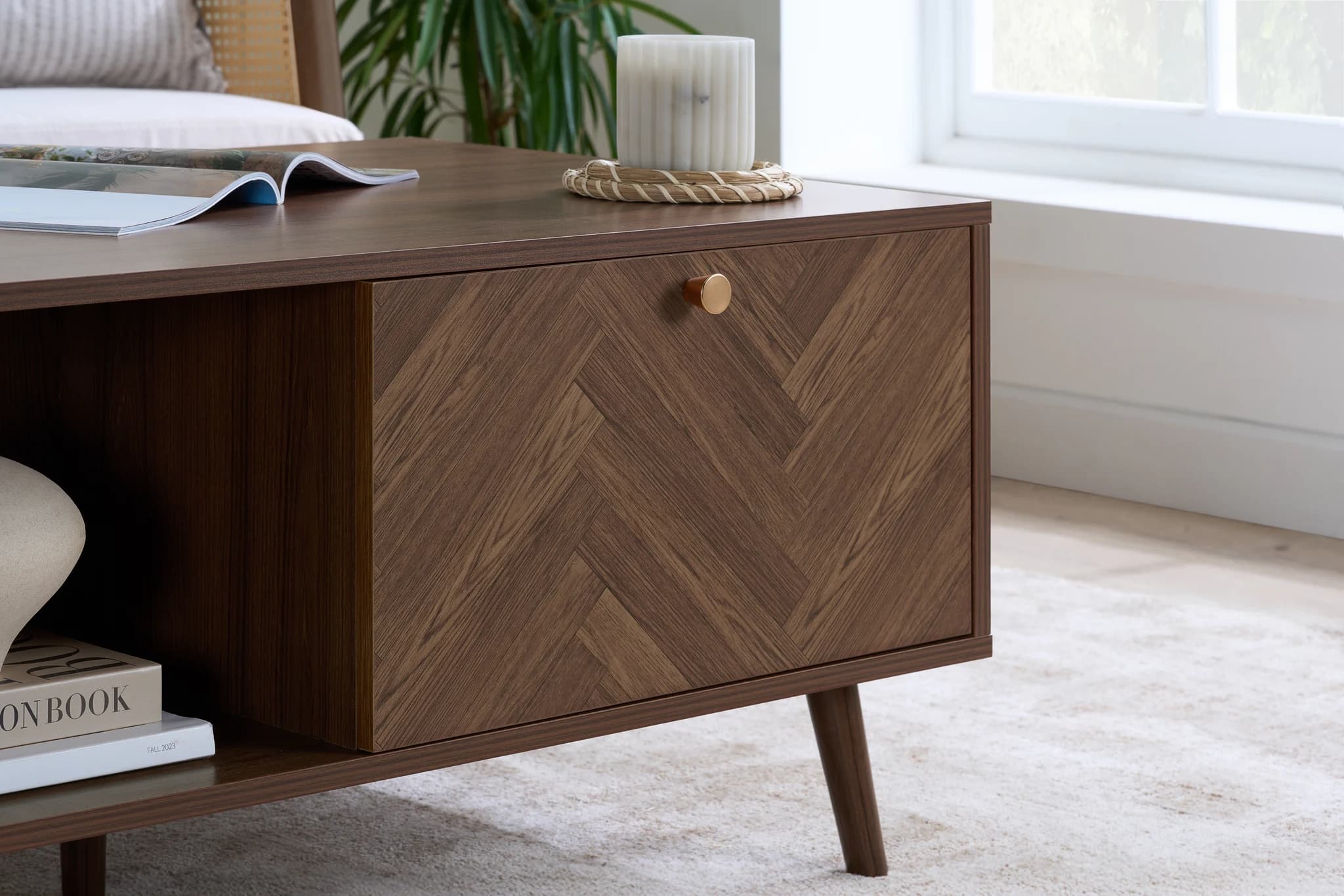 Herringford 1 Drawer Coffee Table - Coffee tables, photo 10 of 10