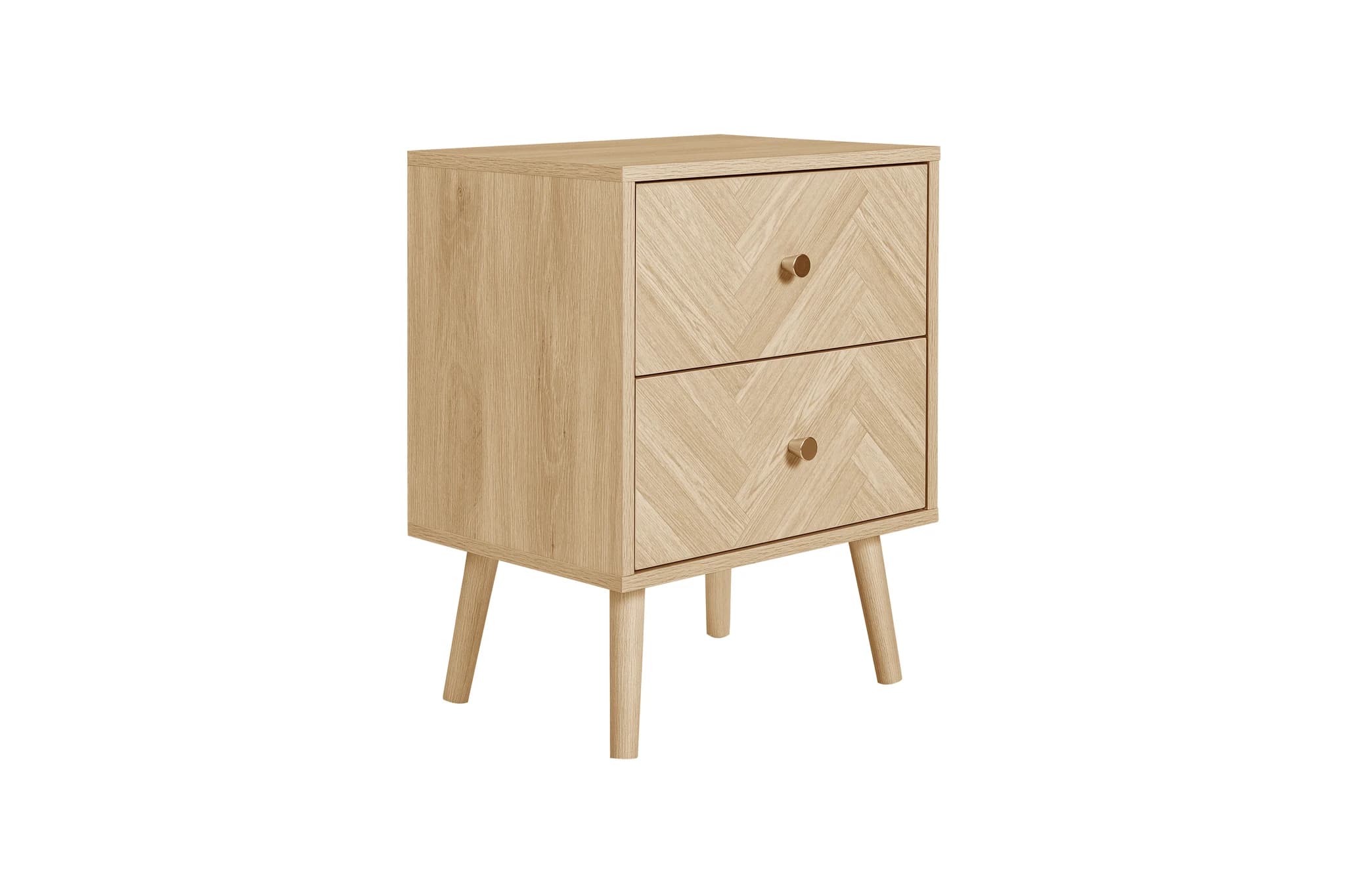 Herringford 2 Drawer Bedside - Bedside tables, photo 2 of 10