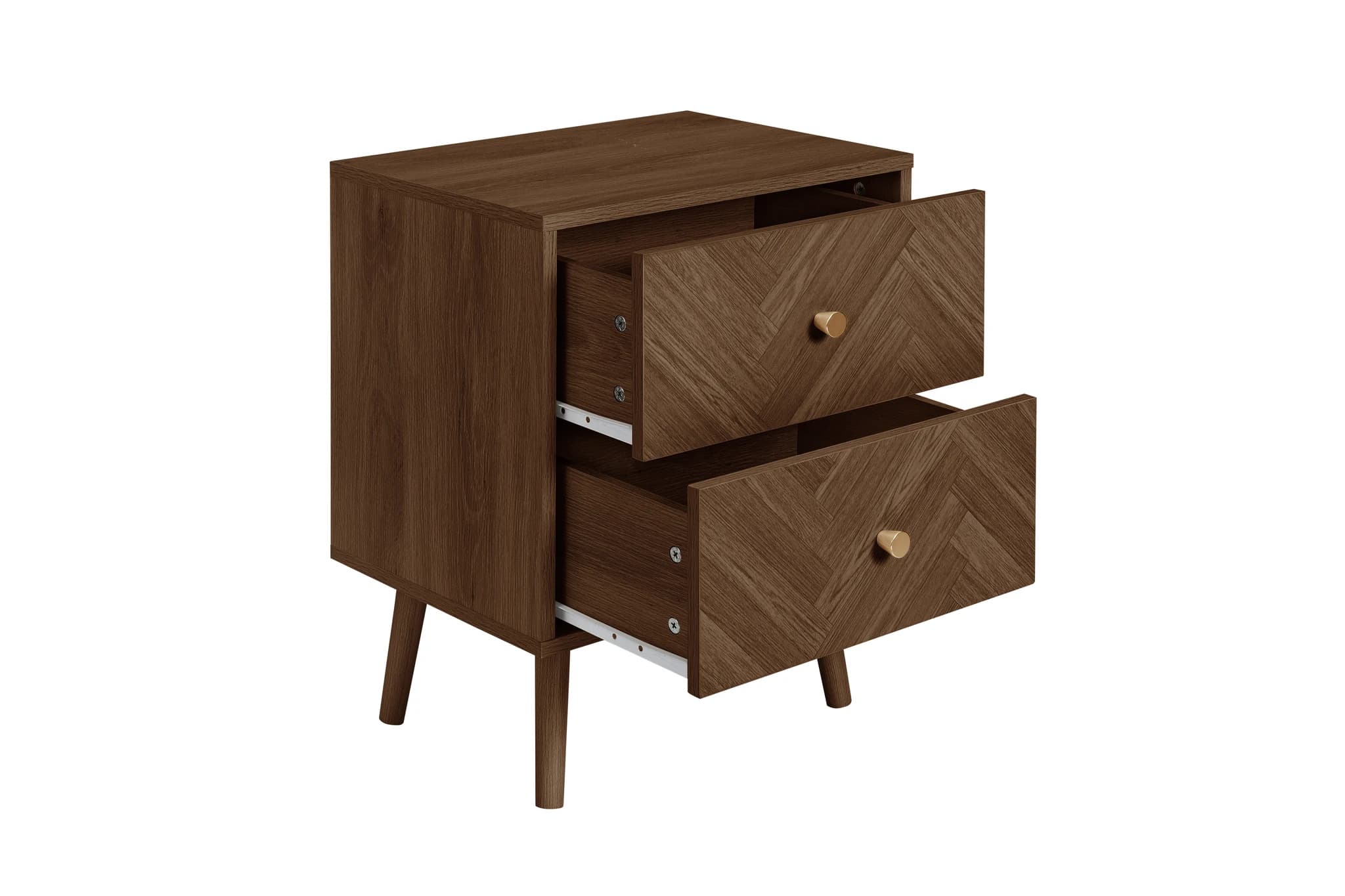 Herringford 2 Drawer Bedside - Bedside tables, photo 3 of 10