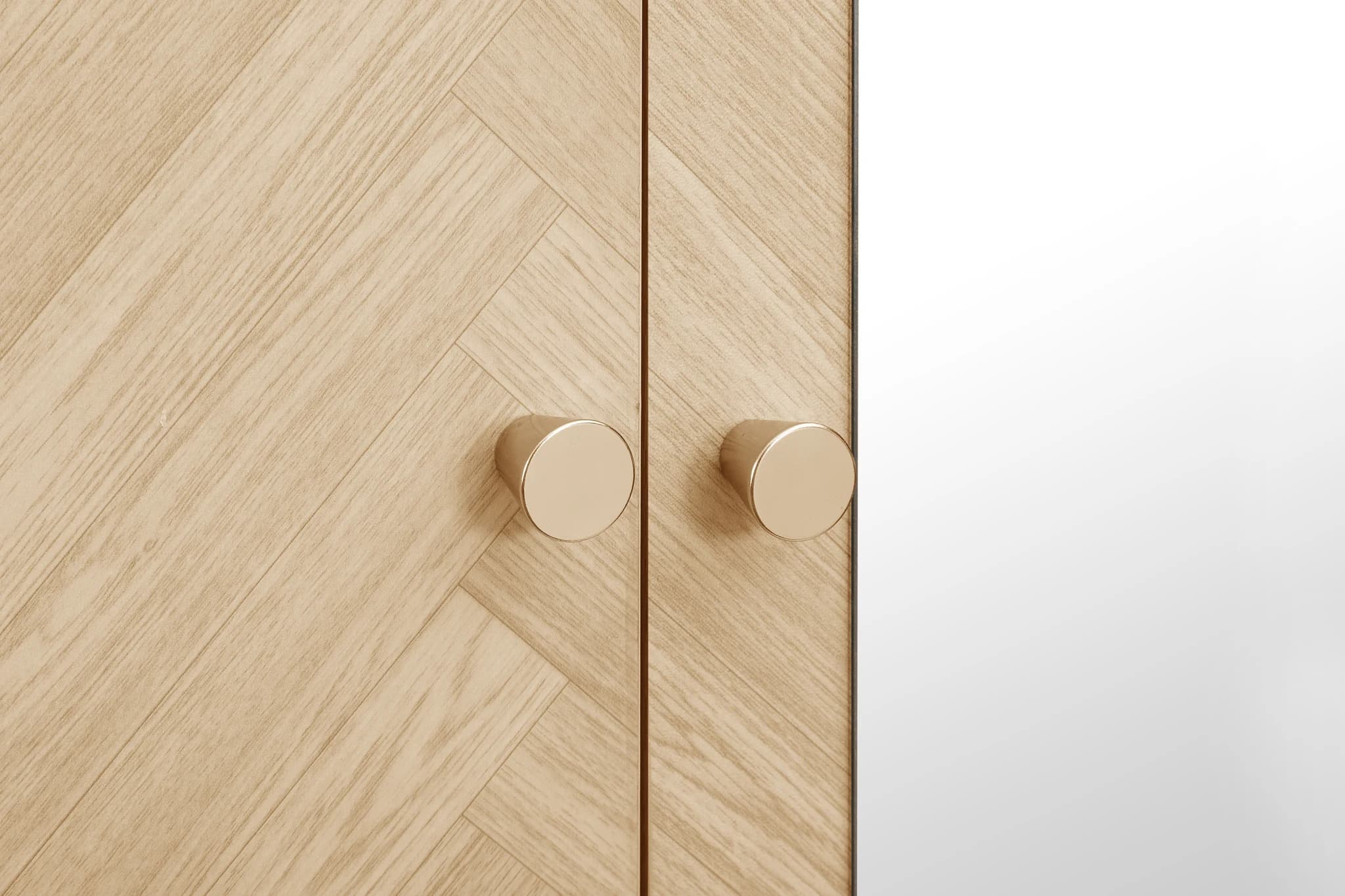 Herringford 3 Door Wardrobe With Mirror - Wardrobes, photo 6 of 10