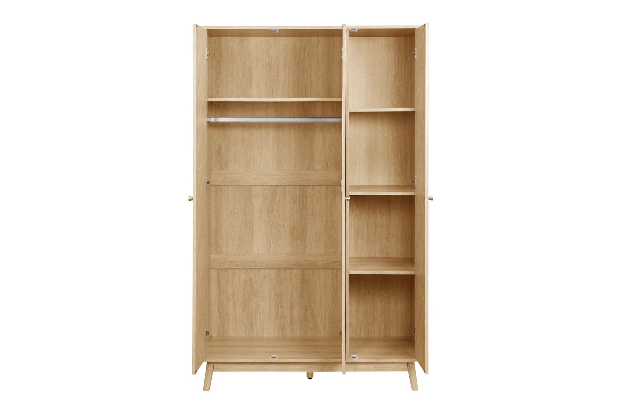 Herringford 3 Door Wardrobe With Mirror - Wardrobes, photo 5 of 10