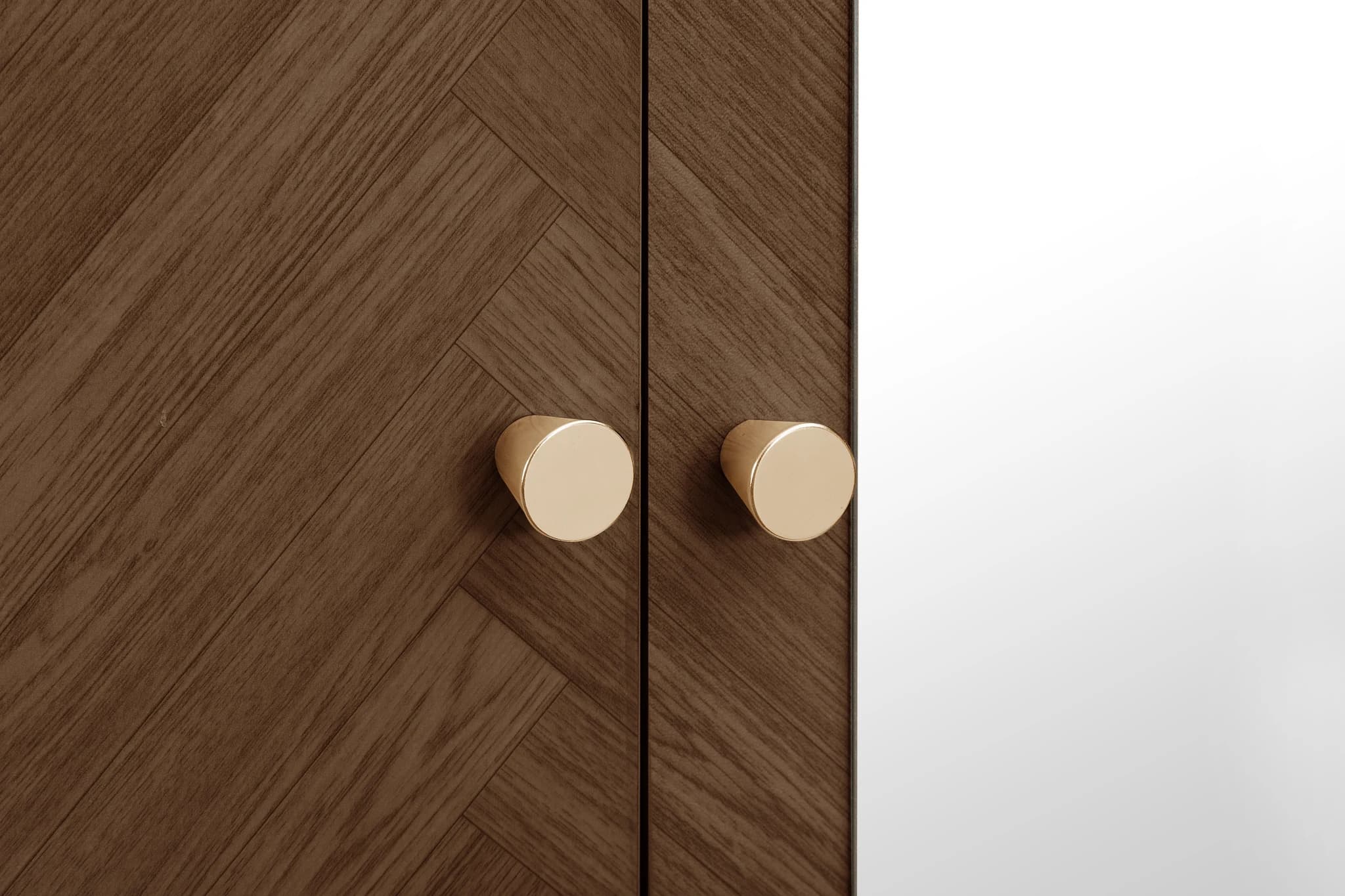 Herringford 3 Door Wardrobe With Mirror - Wardrobes, photo 7 of 10