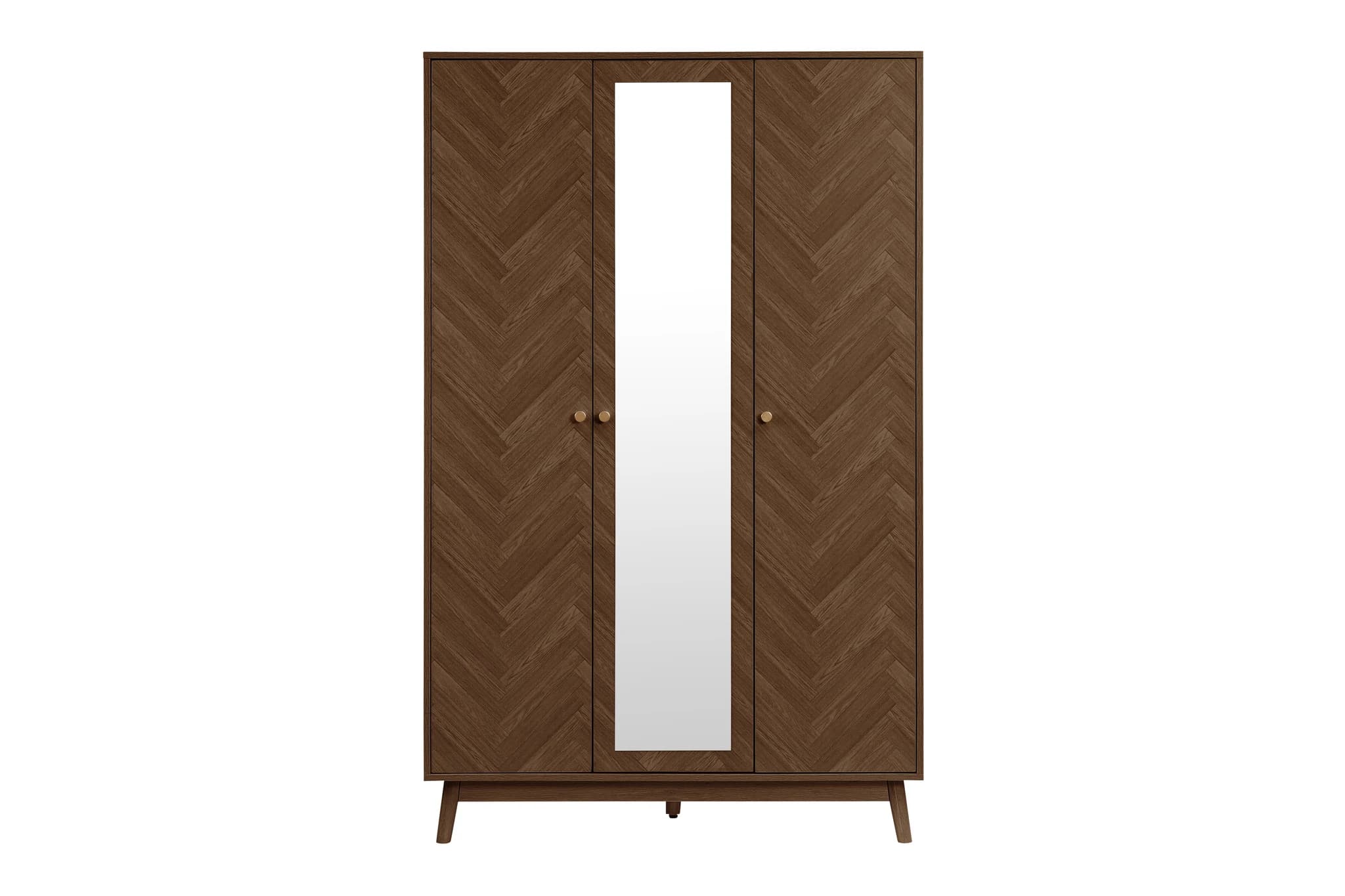 Herringford 3 Door Wardrobe With Mirror - Wardrobes, photo 5 of 10