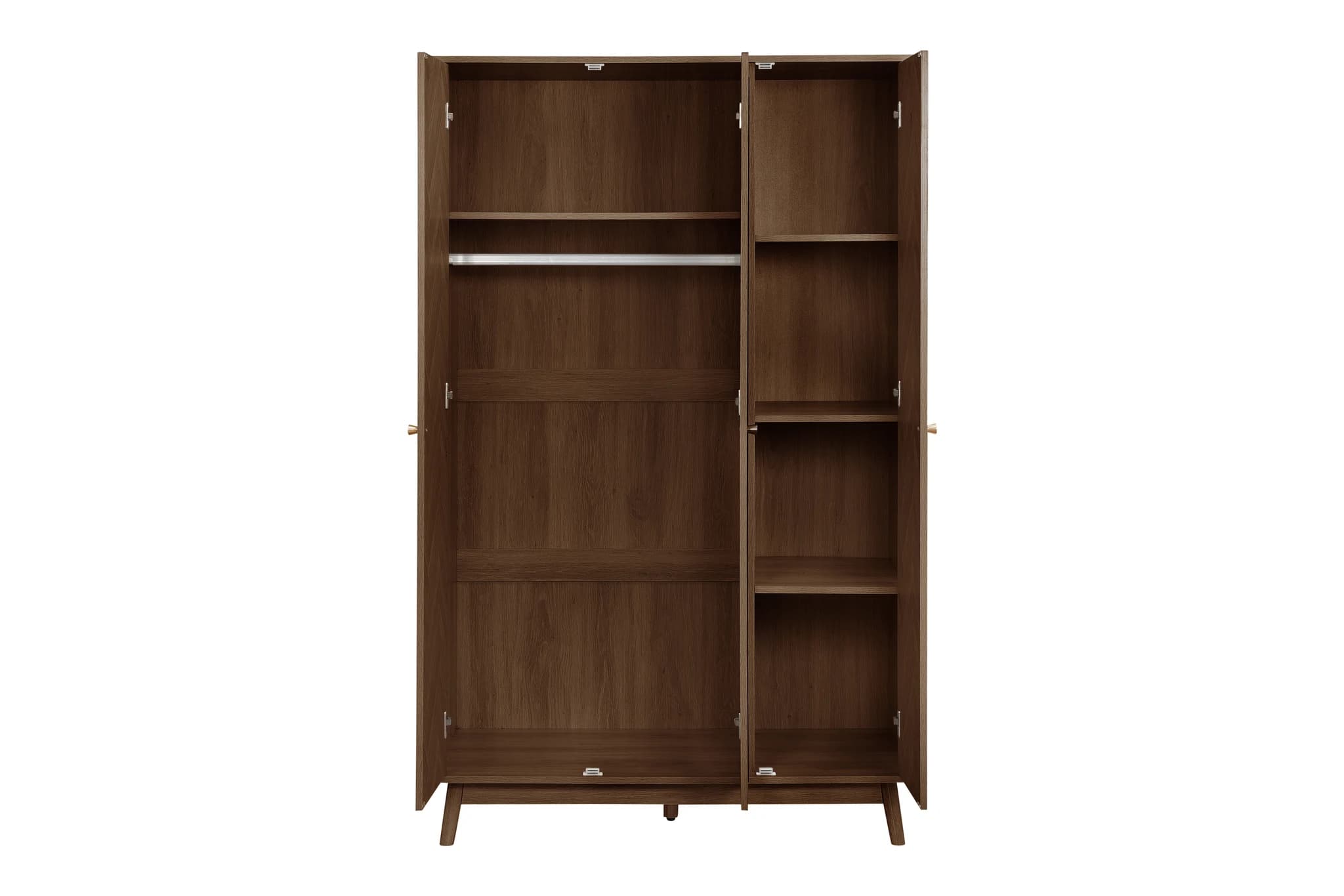 Herringford 3 Door Wardrobe With Mirror - Wardrobes, photo 4 of 10