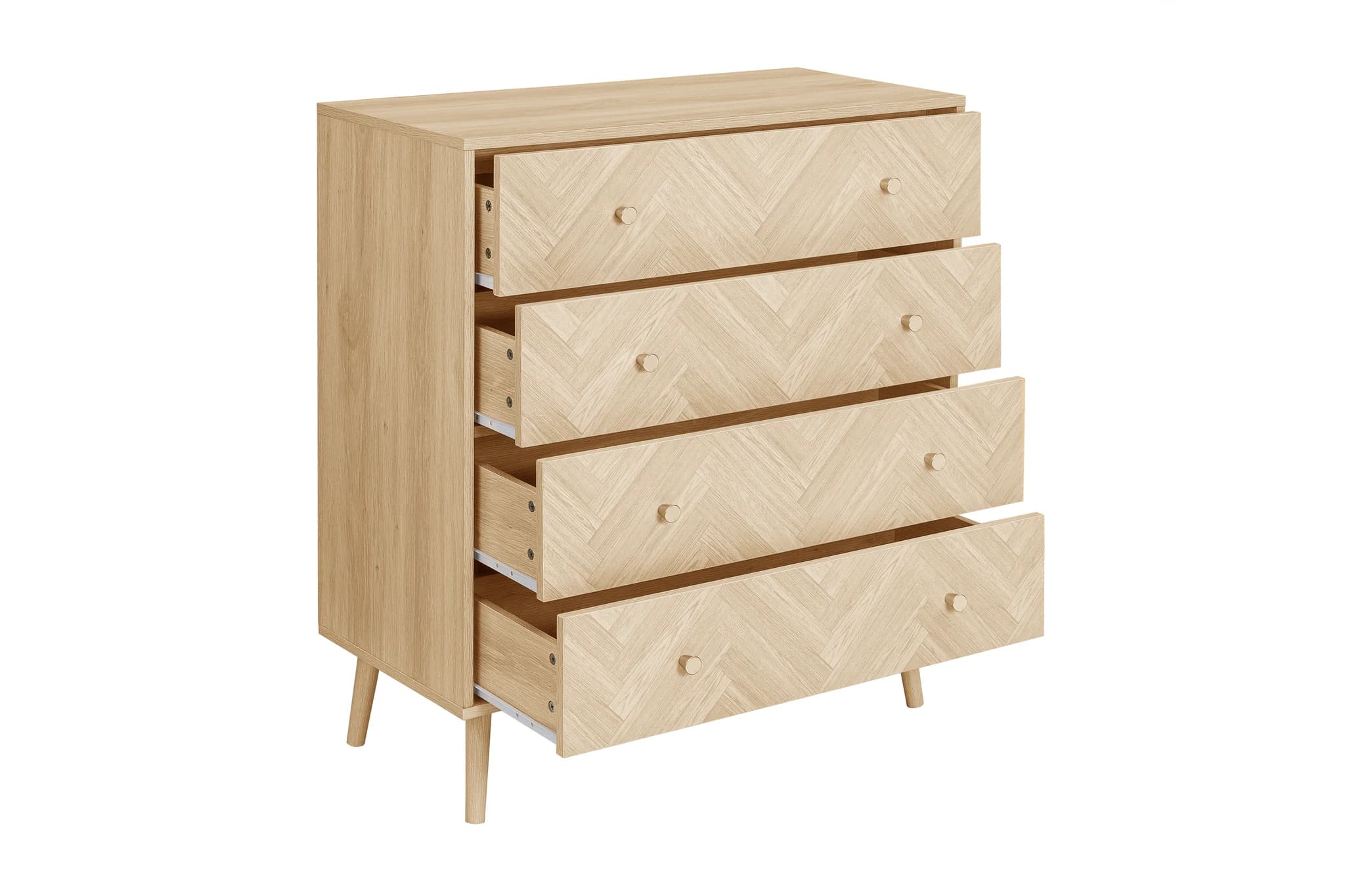 Herringford 4 Drawer Chest - Chests of drawers, photo 4 of 10