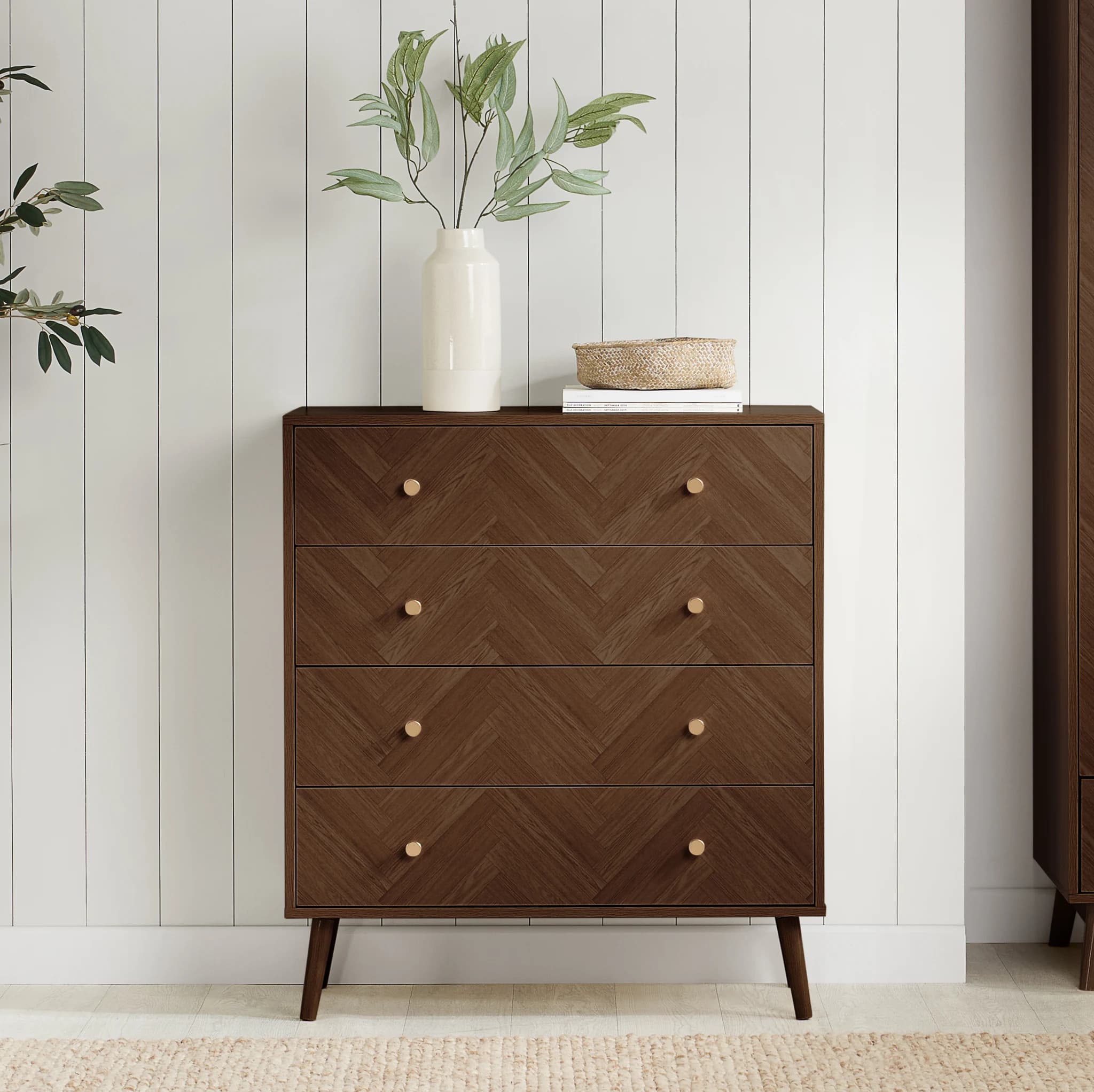Herringford 4 Drawer Chest - Chests of drawers, photo 10 of 10