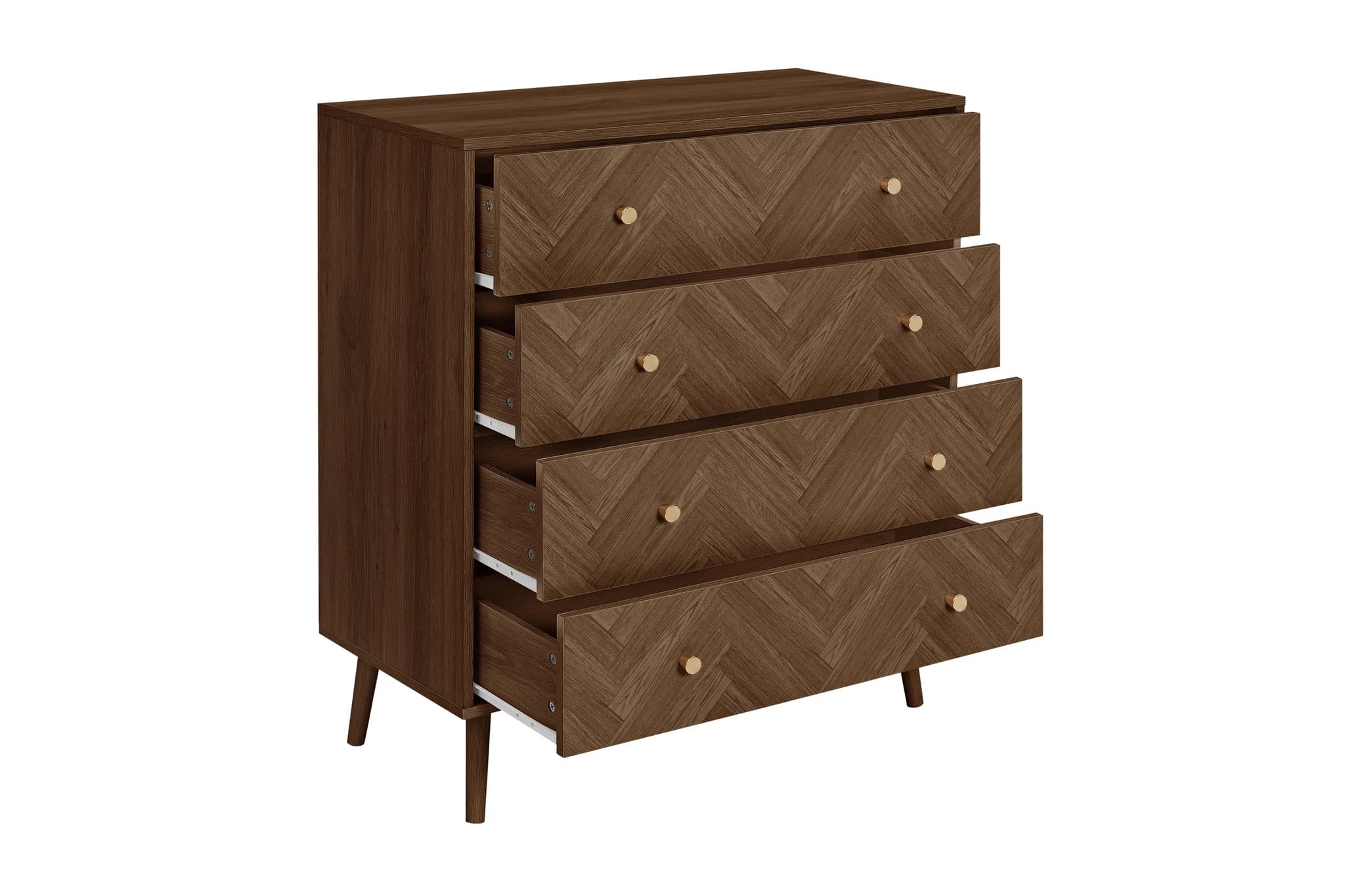 Herringford 4 Drawer Chest - Chests of drawers, photo 4 of 10