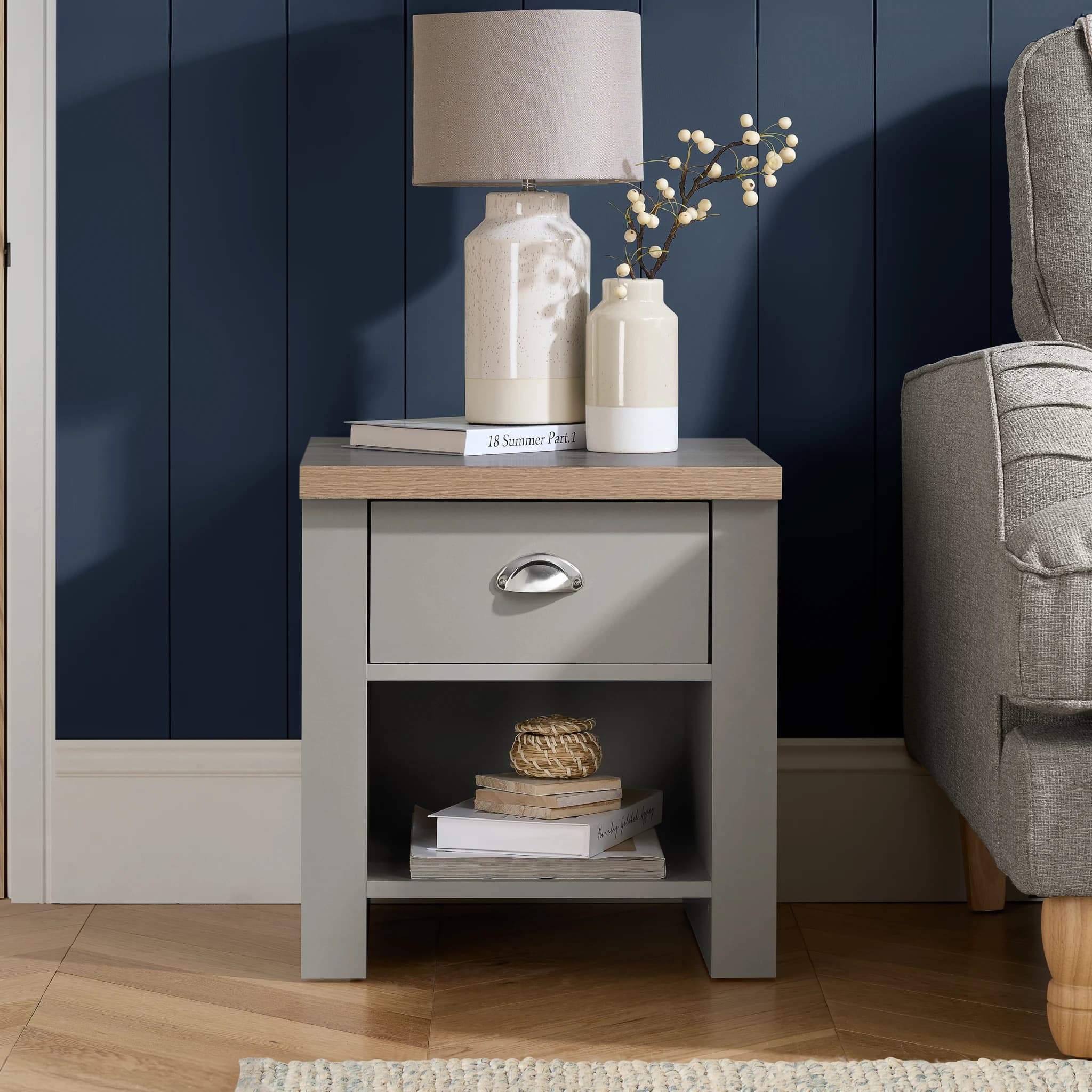 Highgate 1 Drawer Lamp Table - Side tables, photo 10 of 10