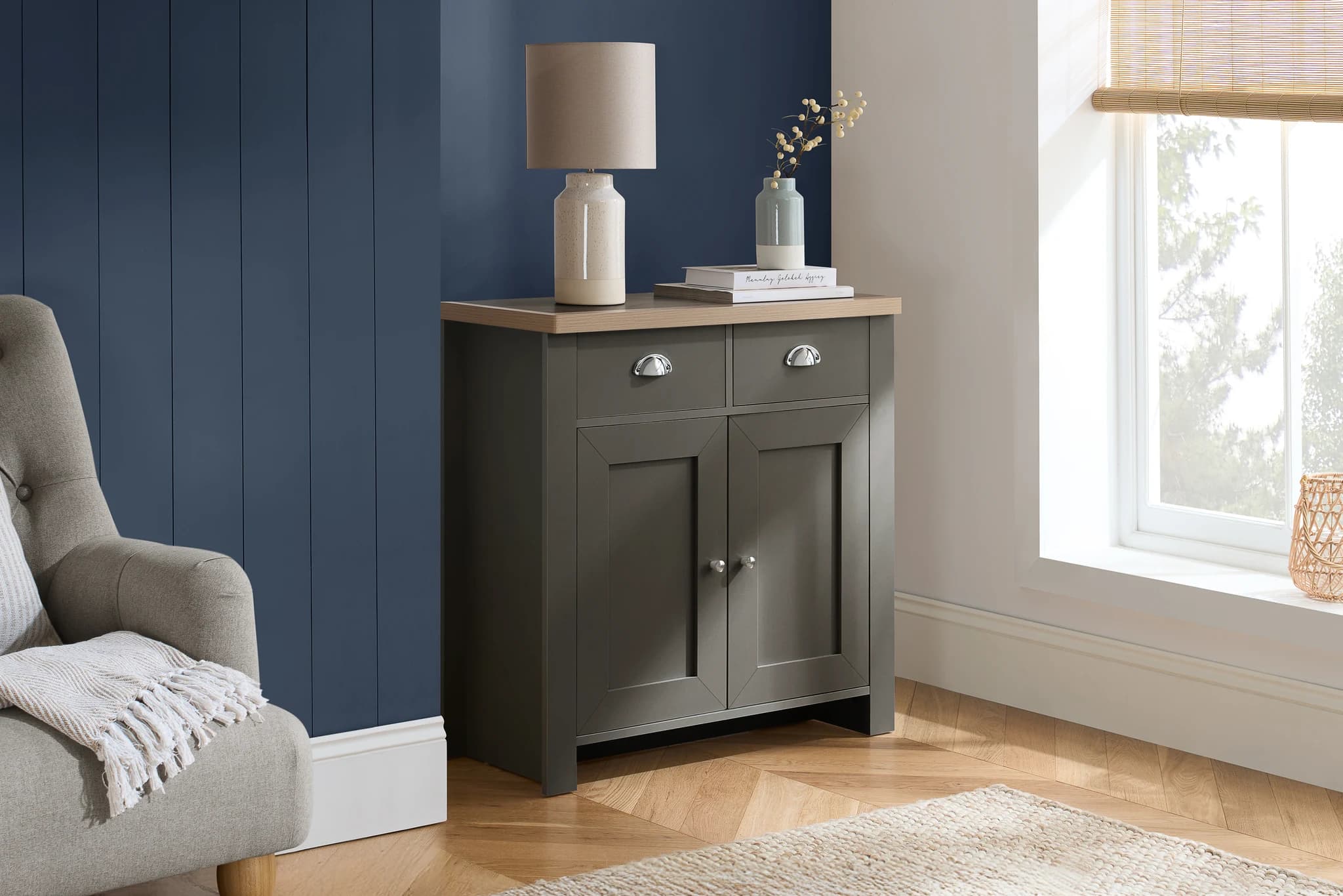 Highgate 2 Door 2 Drawer Sideboard - Sideboards, photo 2 of 10