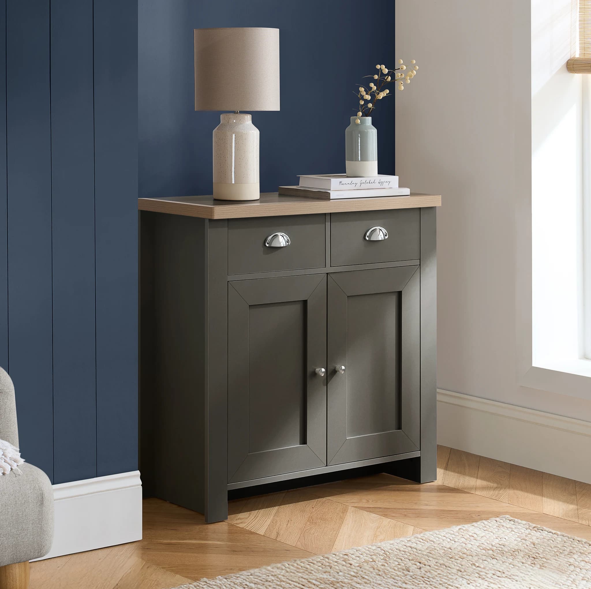 Highgate 2 Door 2 Drawer Sideboard - Sideboards, photo 10 of 10
