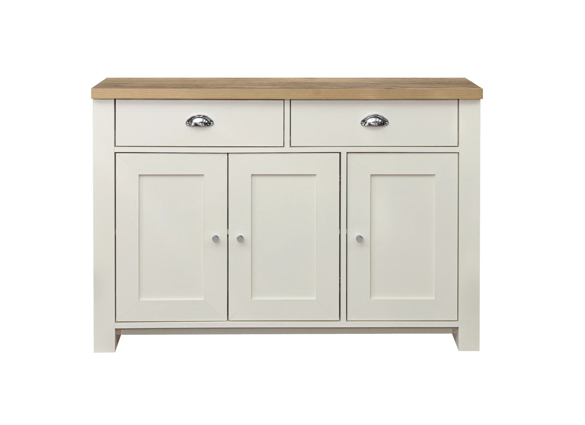 Highgate 3 Door 2 Drawer Sideboard - Sideboards, photo 4 of 10