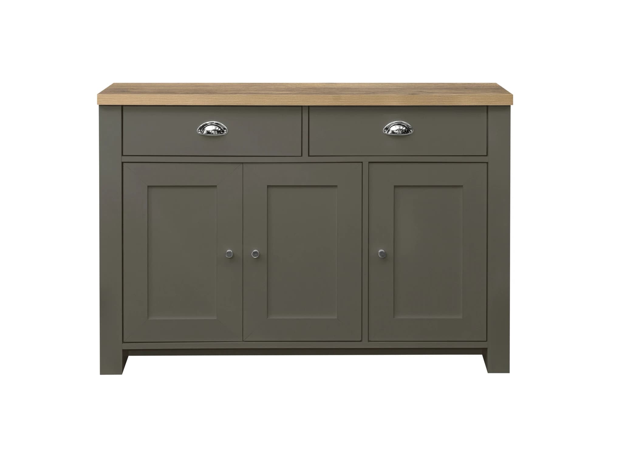 Highgate 3 Door 2 Drawer Sideboard - Sideboards, photo 4 of 10