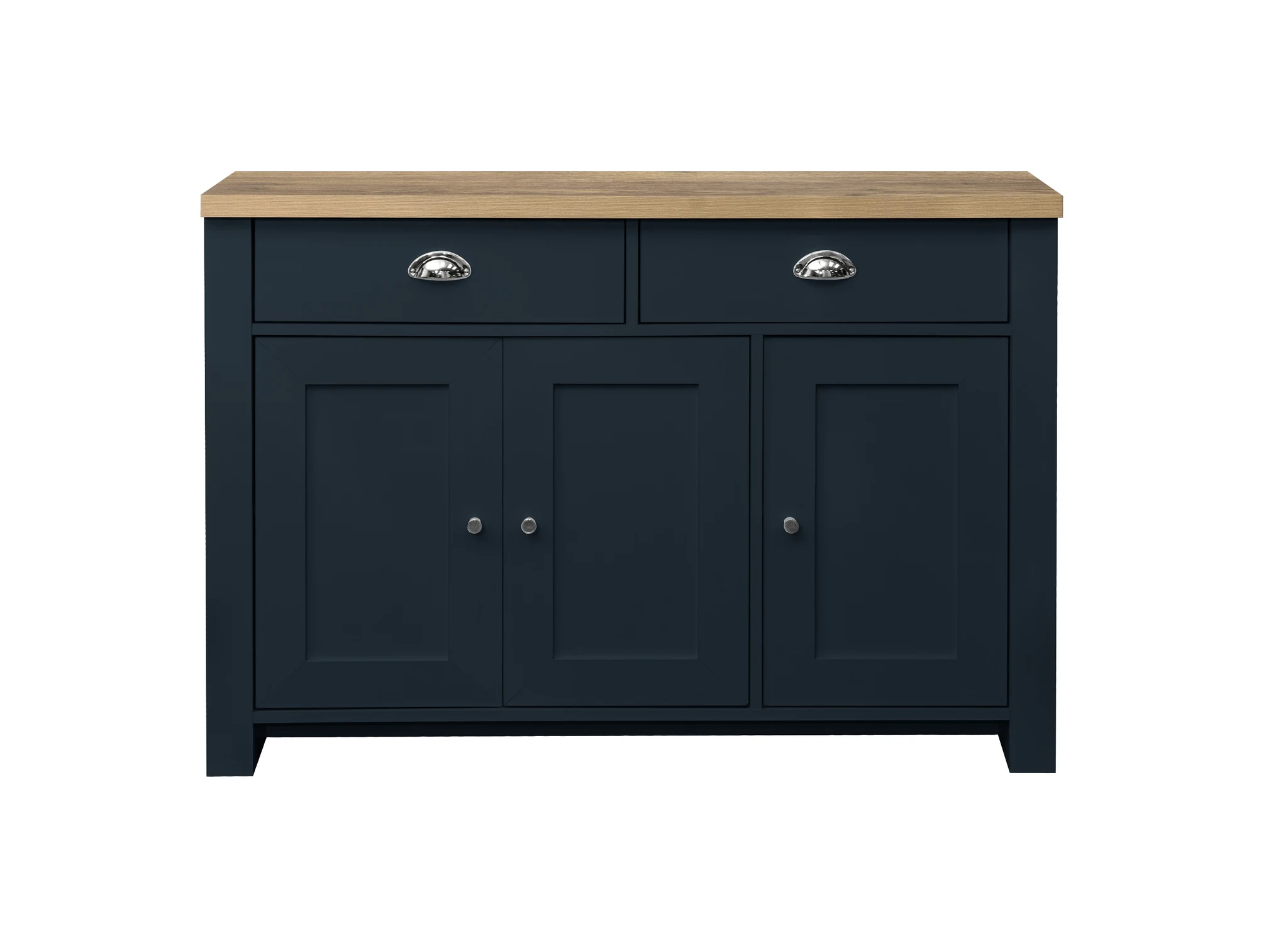 Highgate 3 Door 2 Drawer Sideboard - Sideboards, photo 4 of 10