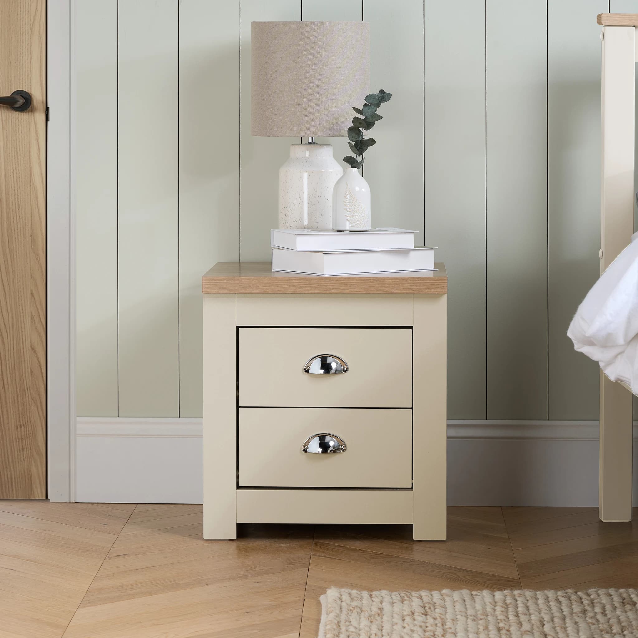 Highgate 2 Drawer Bedside - Bedside tables, photo 2 of 10