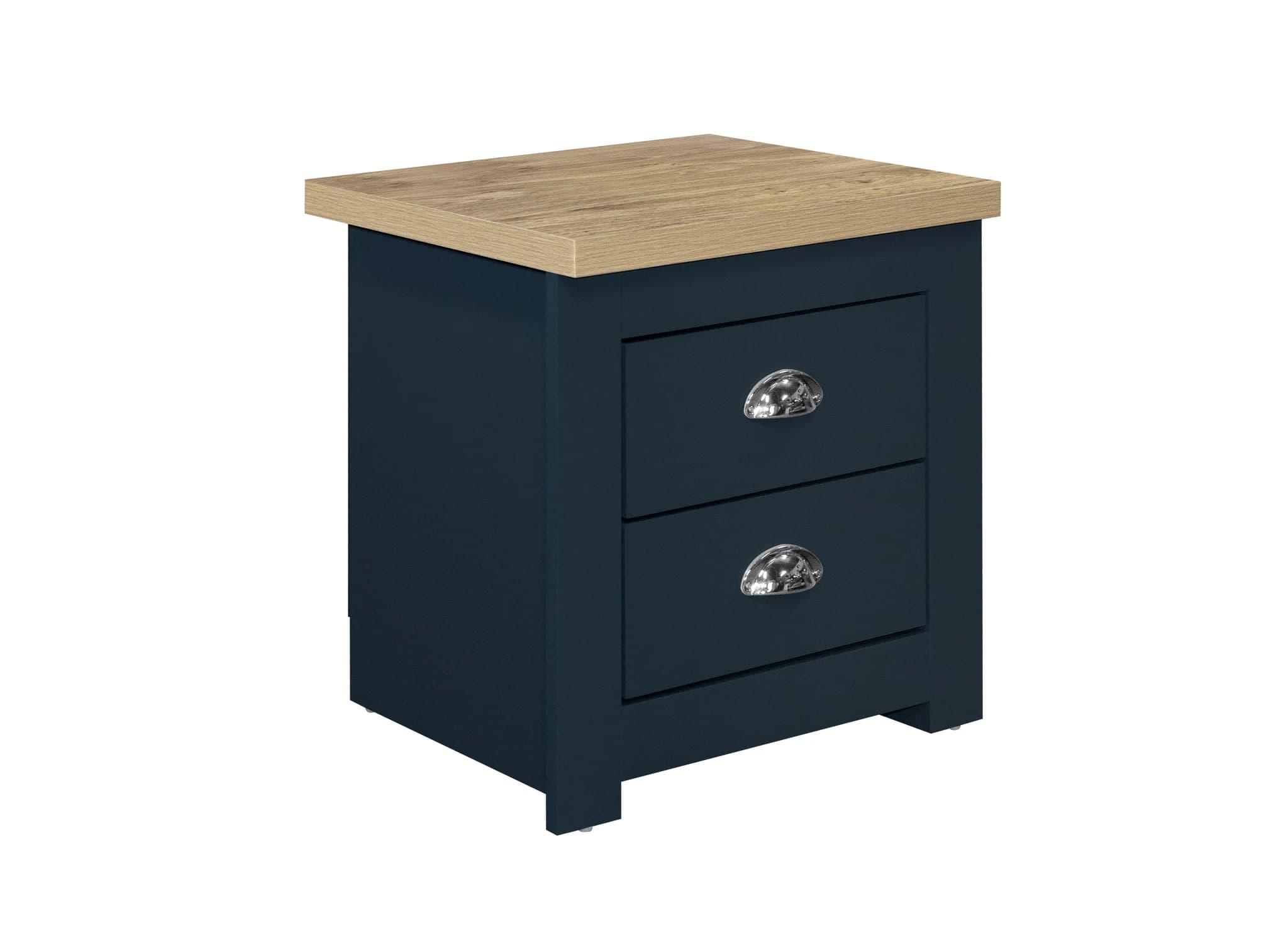 Highgate 2 Drawer Bedside - Bedside tables, photo 3 of 8