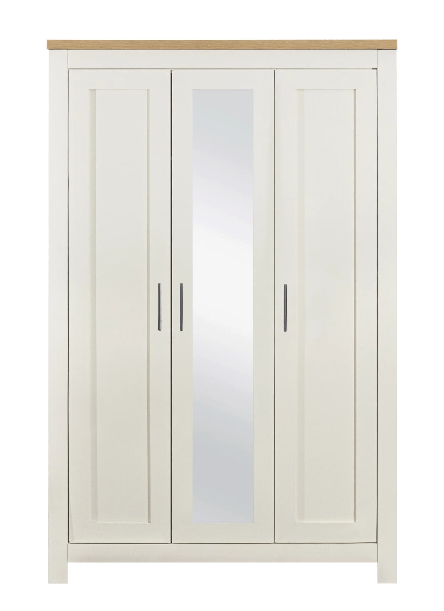 Highgate 3 Door Wardrobe With Mirror - Wardrobes, photo 4 of 10