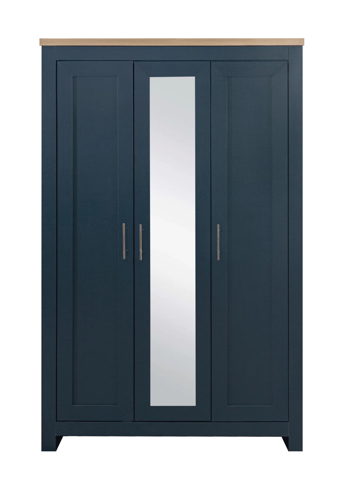 Highgate 3 Door Wardrobe With Mirror - Wardrobes, photo 4 of 10