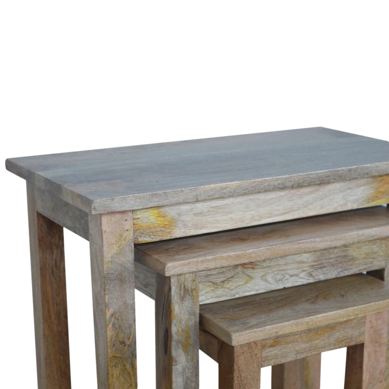 Country Solid Wood Stool Set of 3 - Stools & bar stools, photo 7 of 10