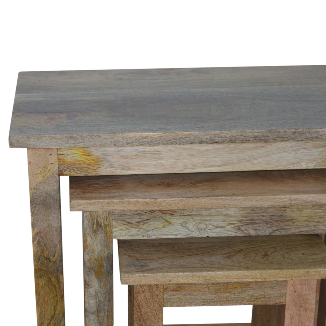 Country Solid Wood Stool Set of 3 - Stools & bar stools, photo 6 of 10