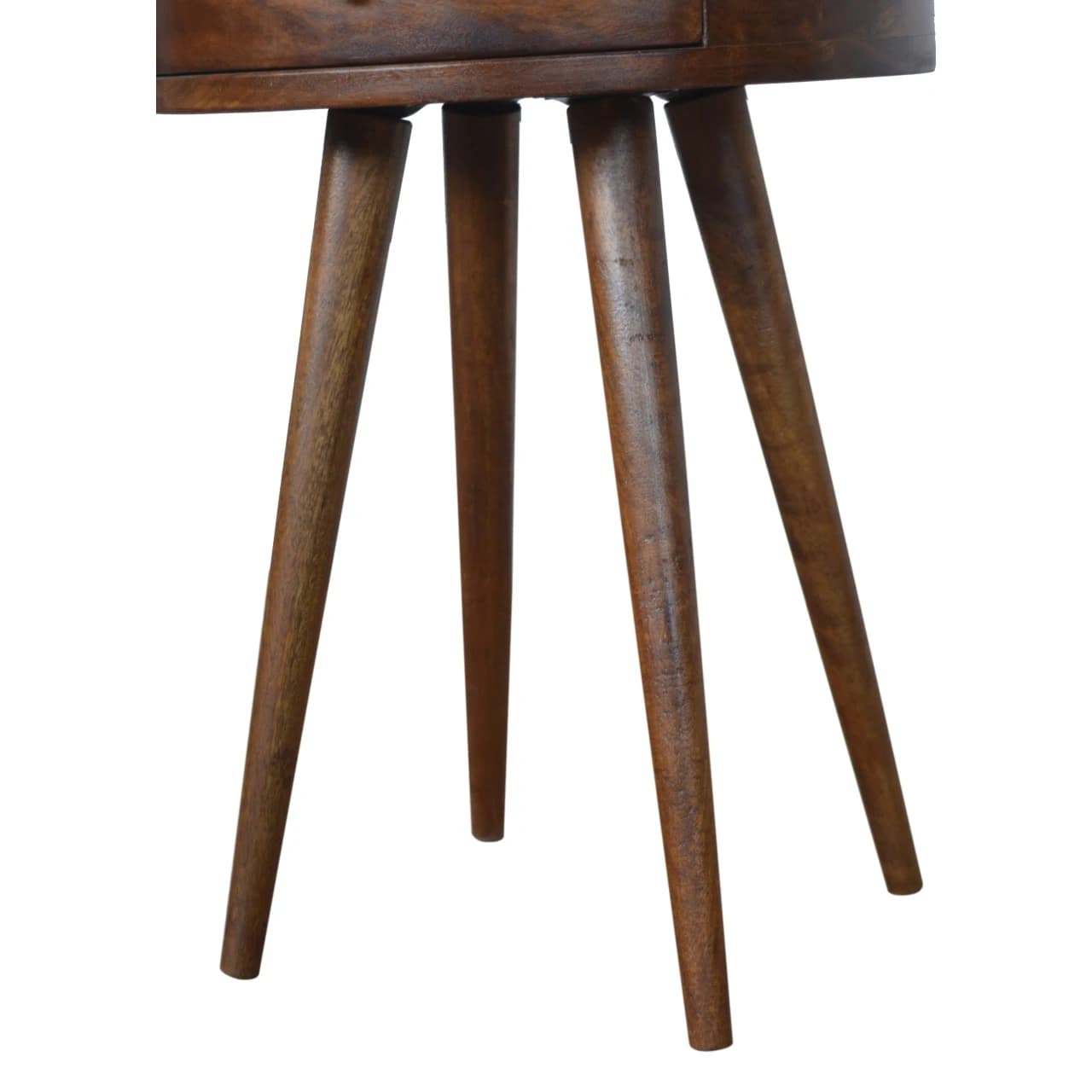 Nordic Chestnut Circular Bedside - Bedside tables, photo 7 of 9