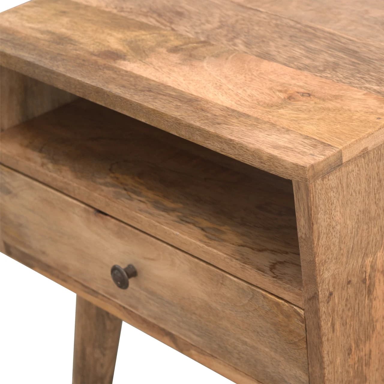 Modern Bedside with Open Slot - Bedside tables, photo 6 of 8