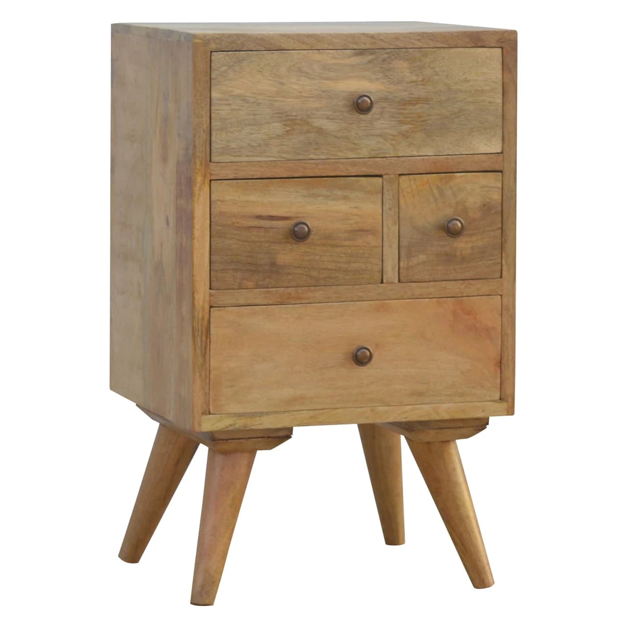 Nordic Style 4 Drawer Multi Bedside - Bedside tables, photo 3 of 10