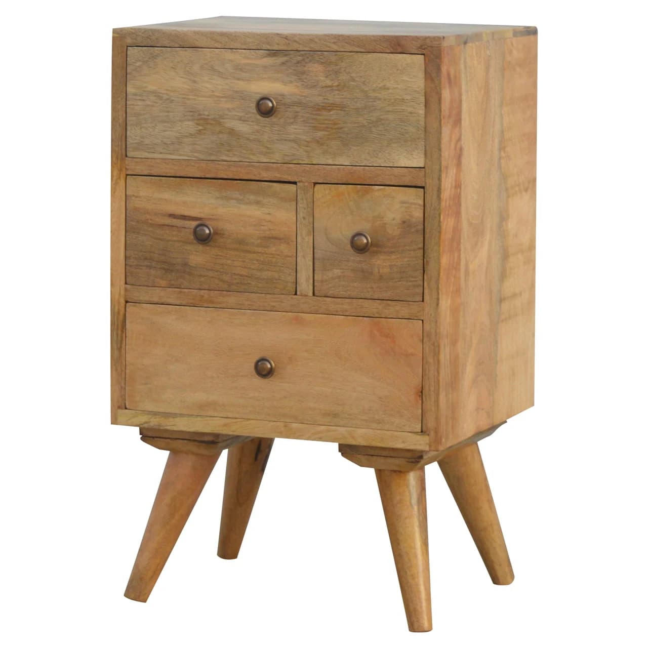 Nordic Style 4 Drawer Multi Bedside - Bedside tables, photo 4 of 10