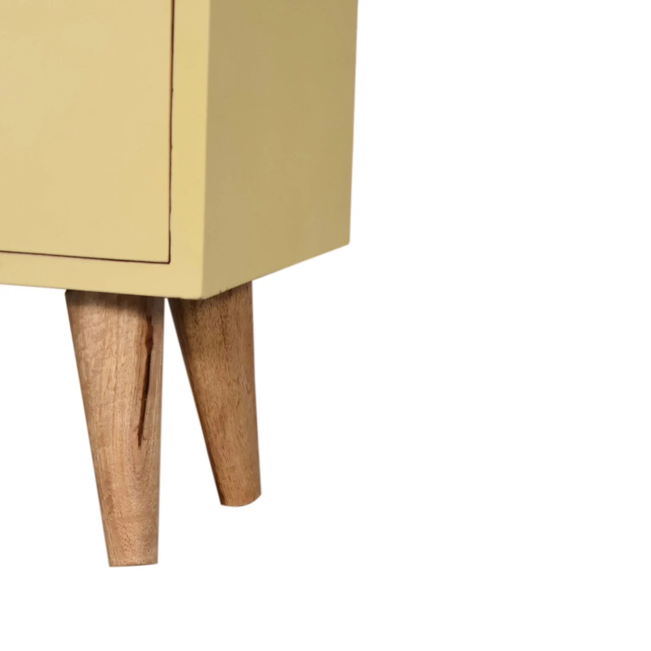 Yellow Hand Painted Bedside - Bedside tables, photo 9 of 10