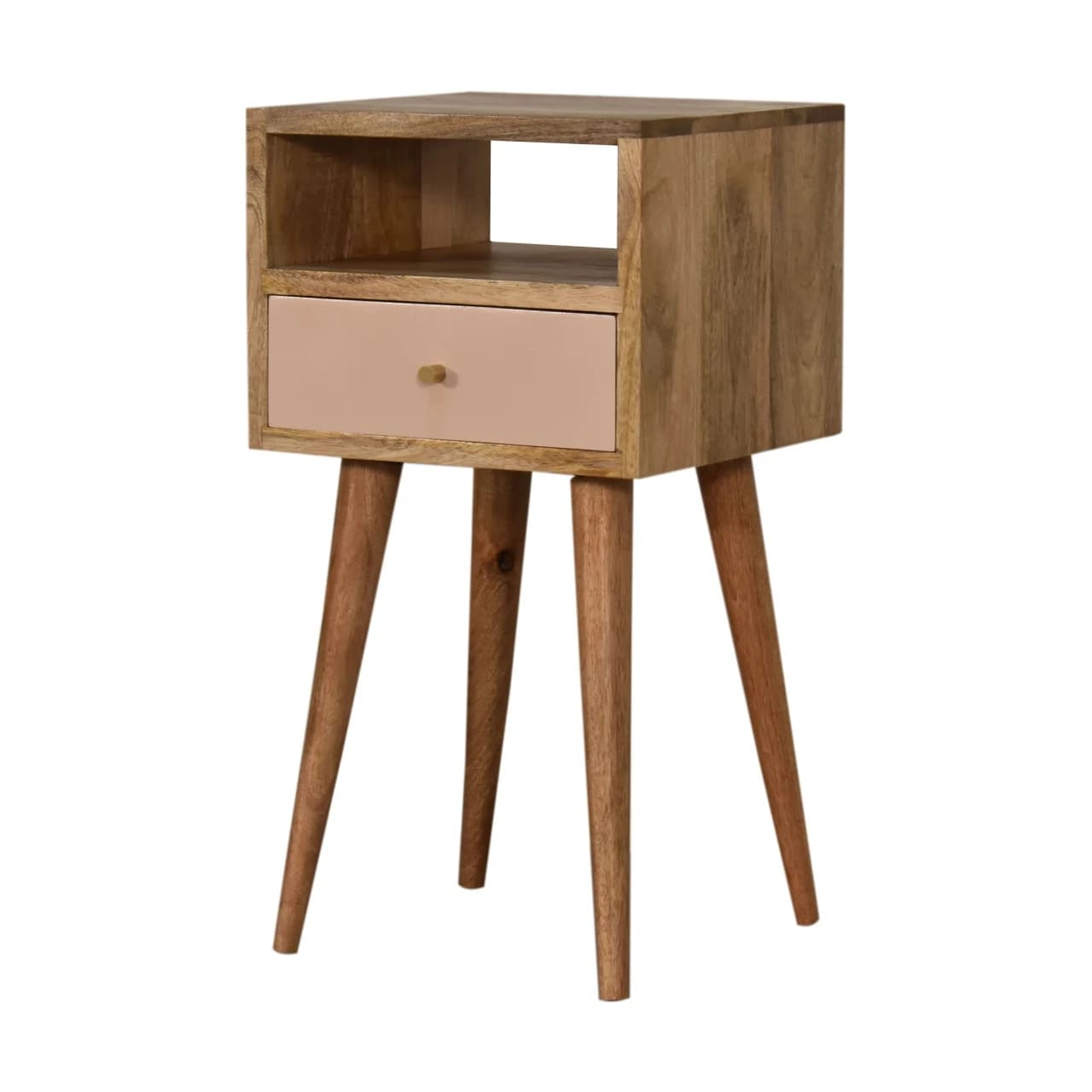 Mini Blush Hand Painted Bedside - Bedside tables, photo 3 of 10