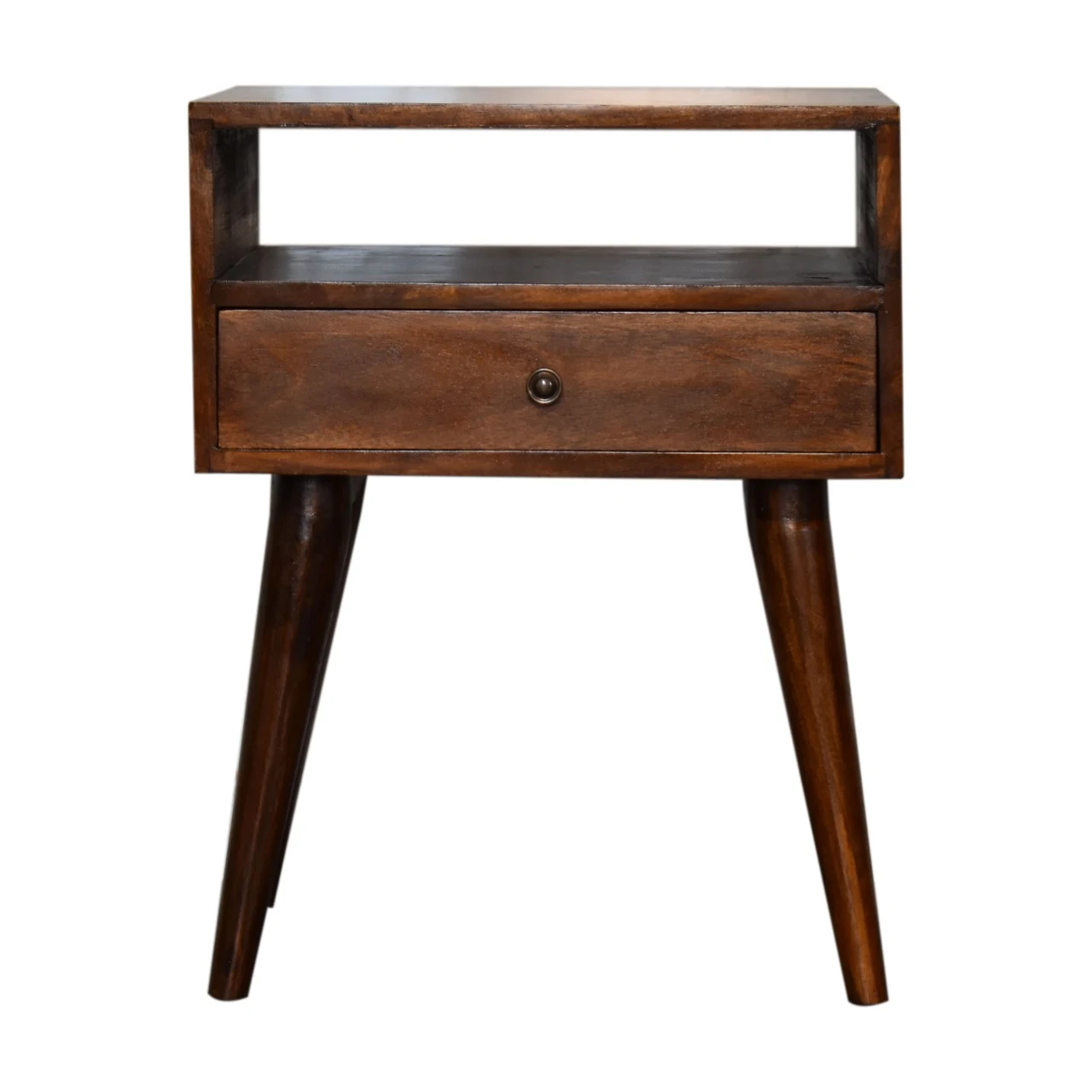Modern Chestnut Solid Wood Bedside - Bedside tables, photo 2 of 10