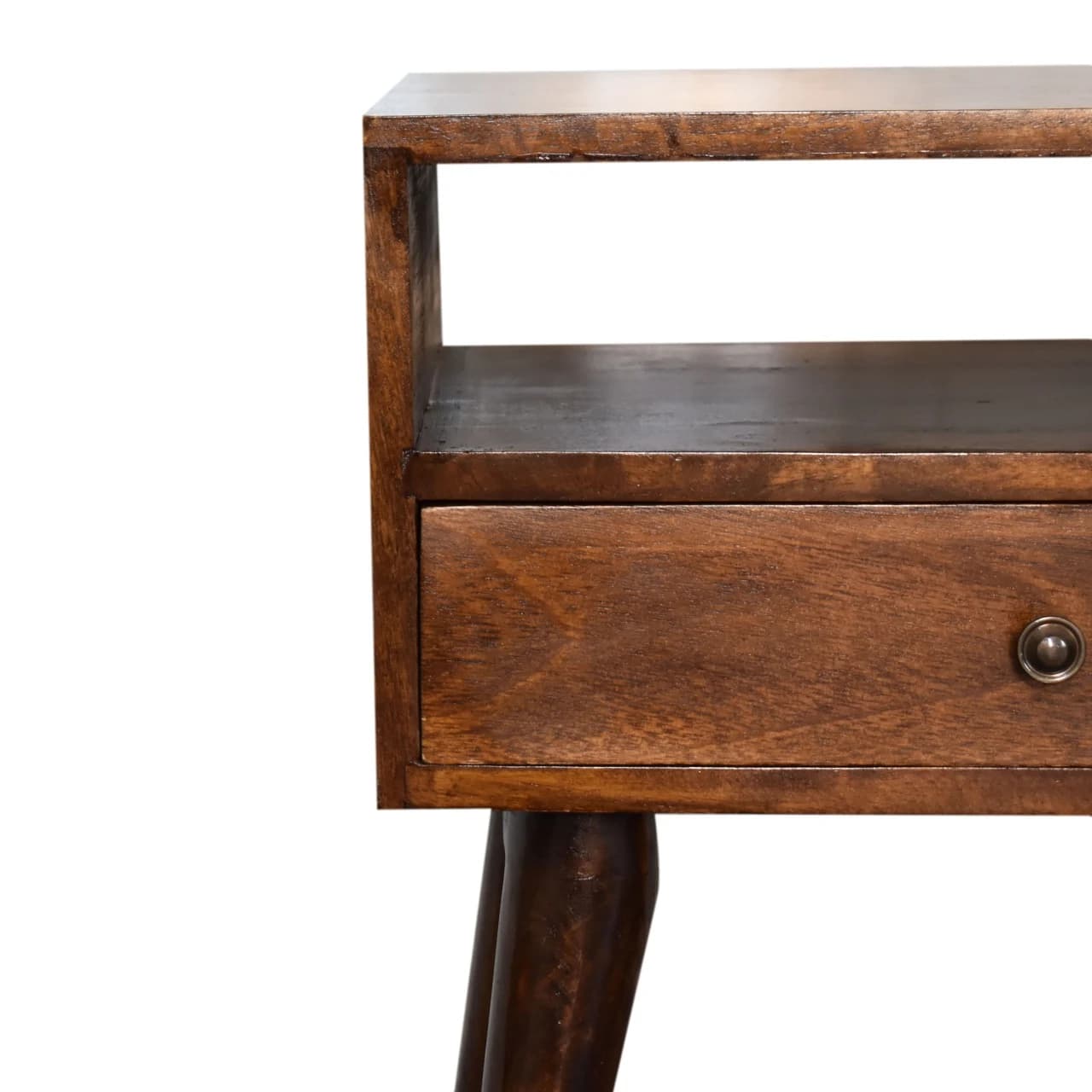 Modern Chestnut Solid Wood Bedside - Bedside tables, photo 5 of 10