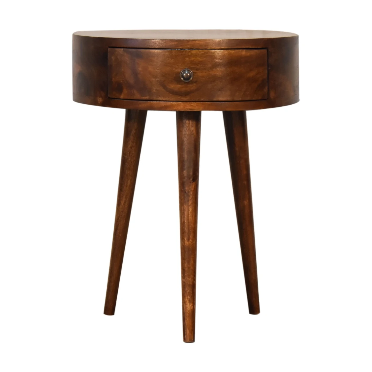 Chestnut Semi Circle Bedside - Bedside tables, photo 2 of 10
